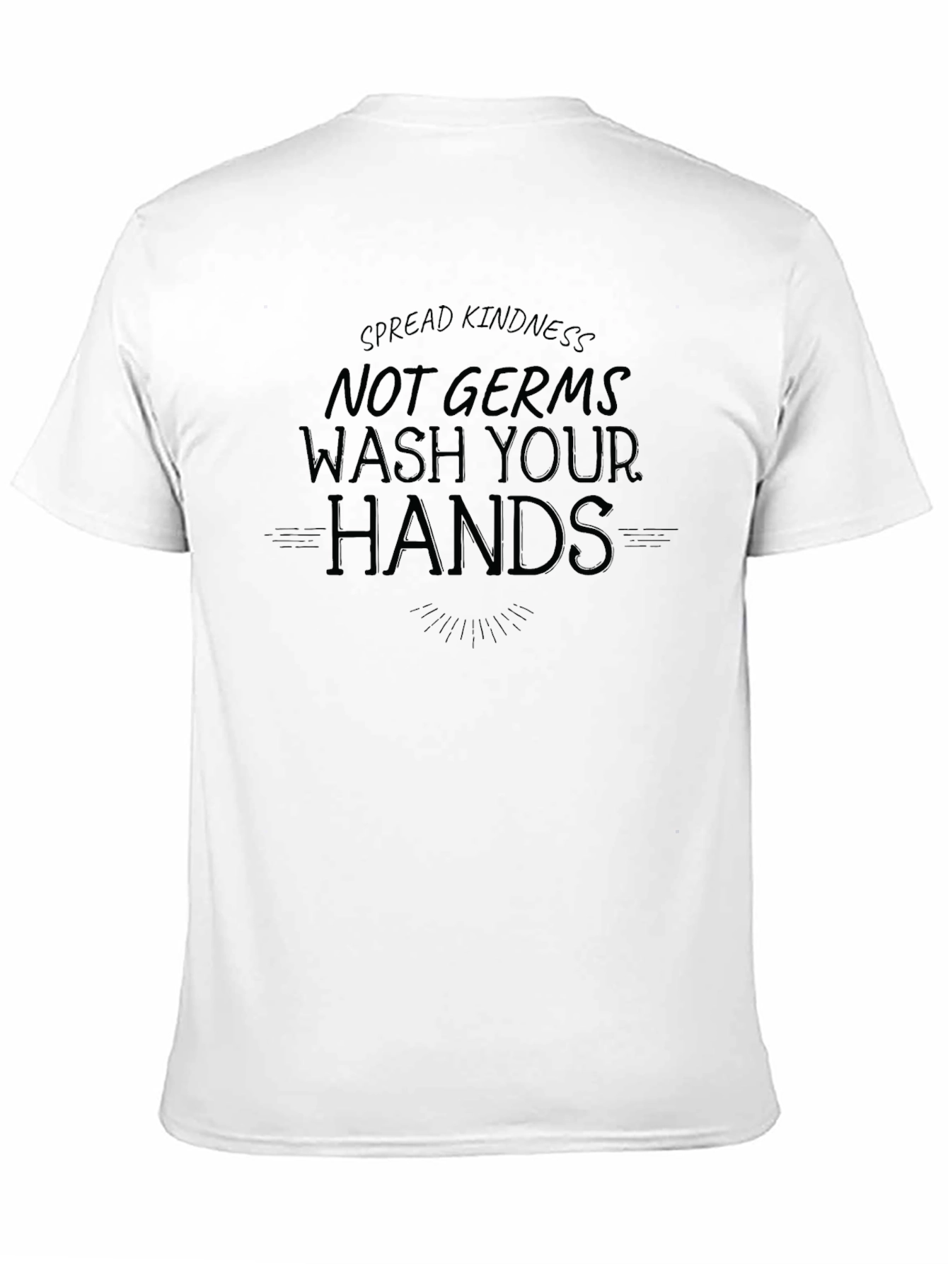 Spread Kindness Wash Hands Graphic Tee