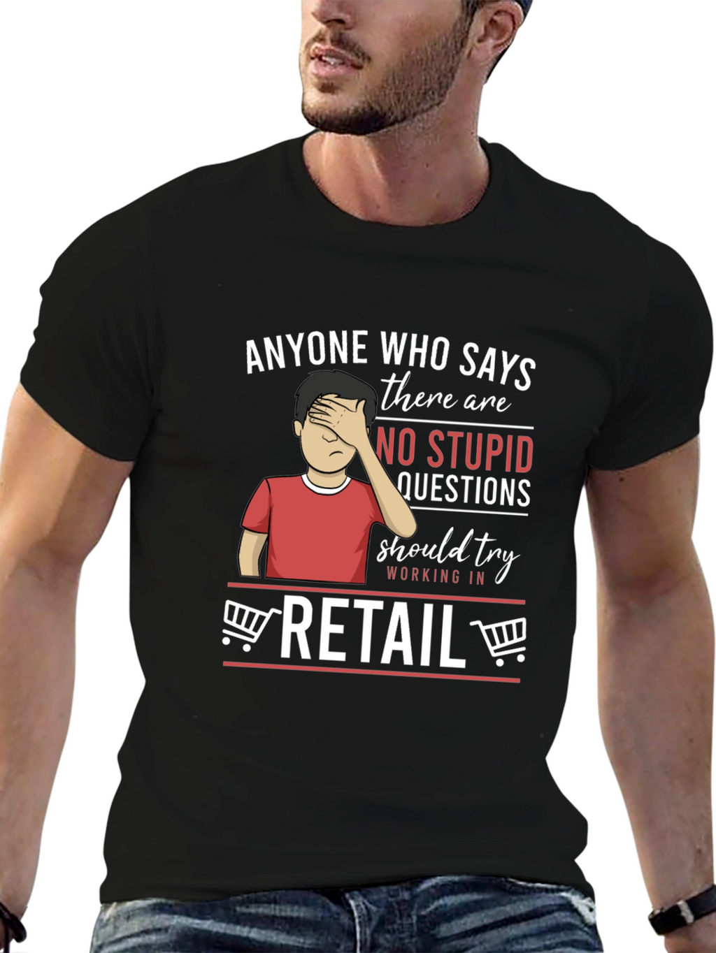 Retail Humor Graphic T-Shirt