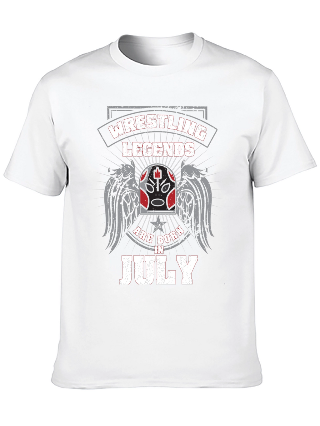 Wrestling Legends Born in July T-Shirt