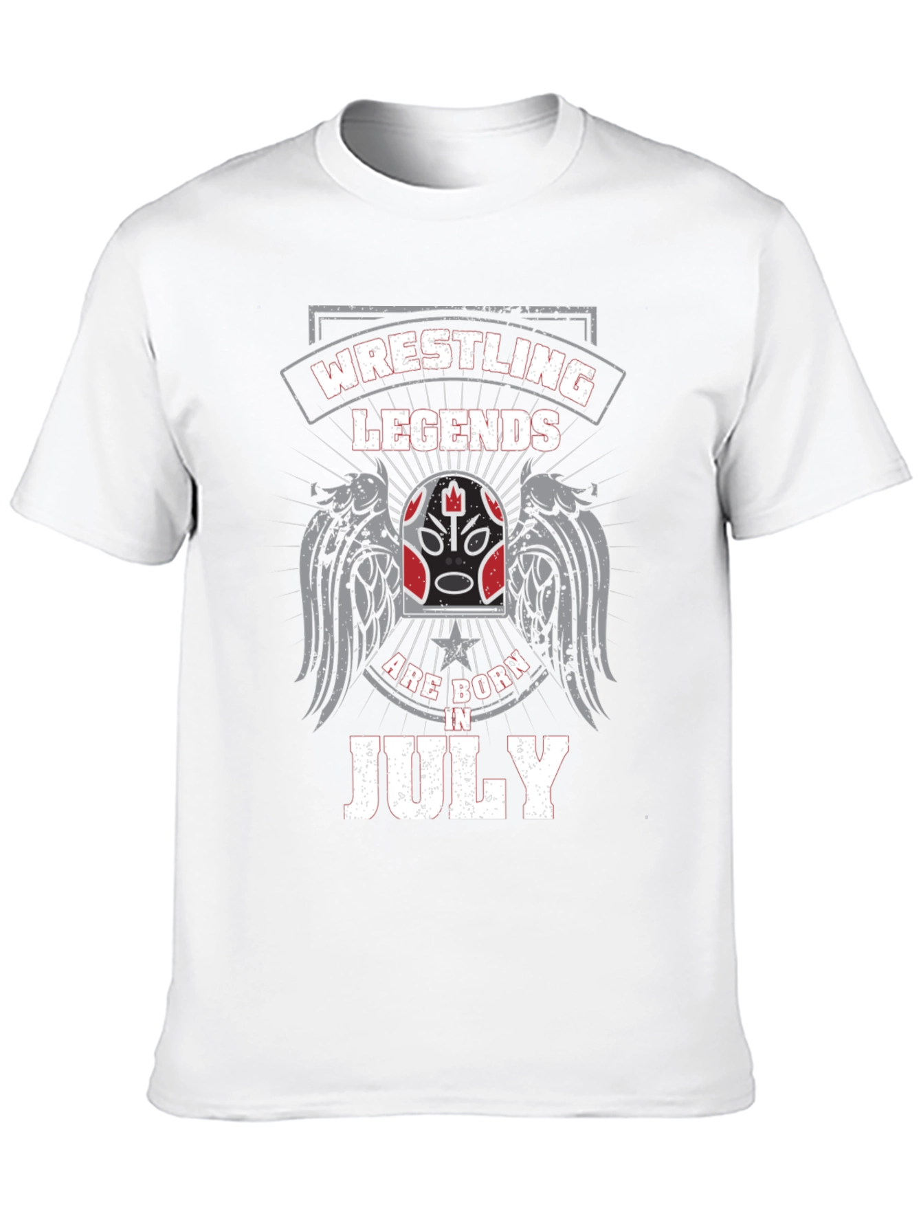 Wrestling Legends Born in July T-Shirt