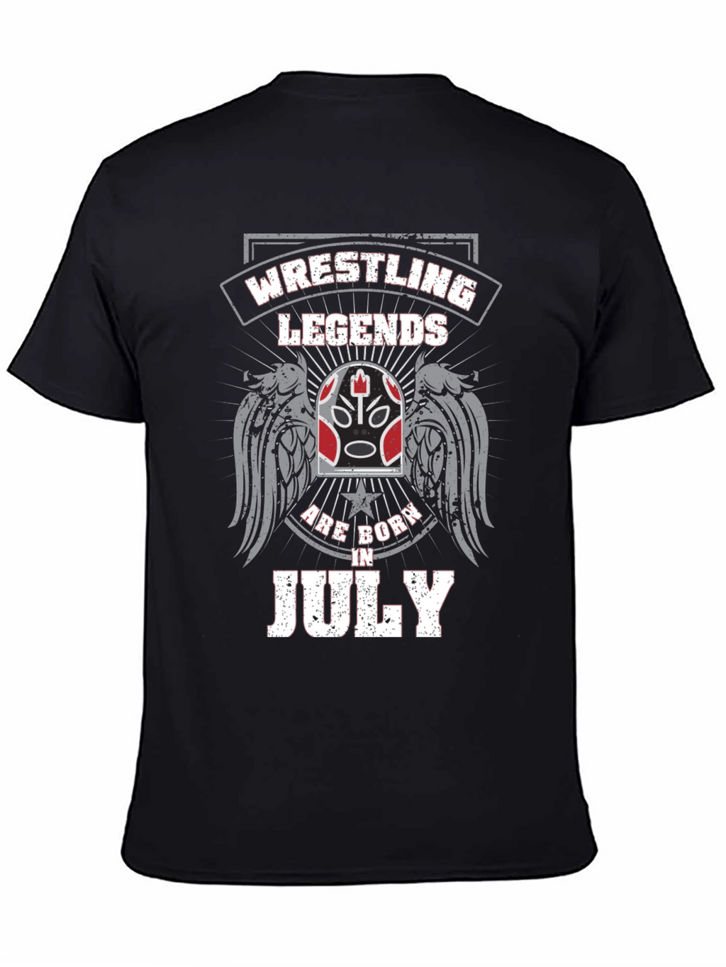 Wrestling Legends Born in July T-Shirt