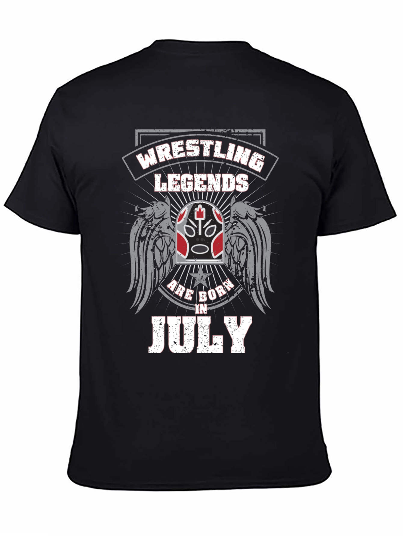 Wrestling Legends Born in July T-Shirt