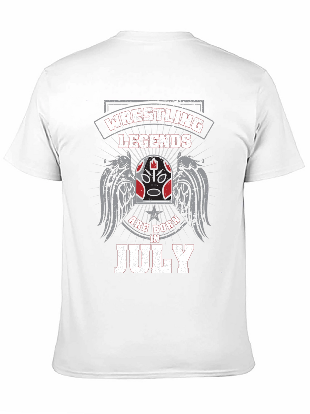 Wrestling Legends Born in July T-Shirt