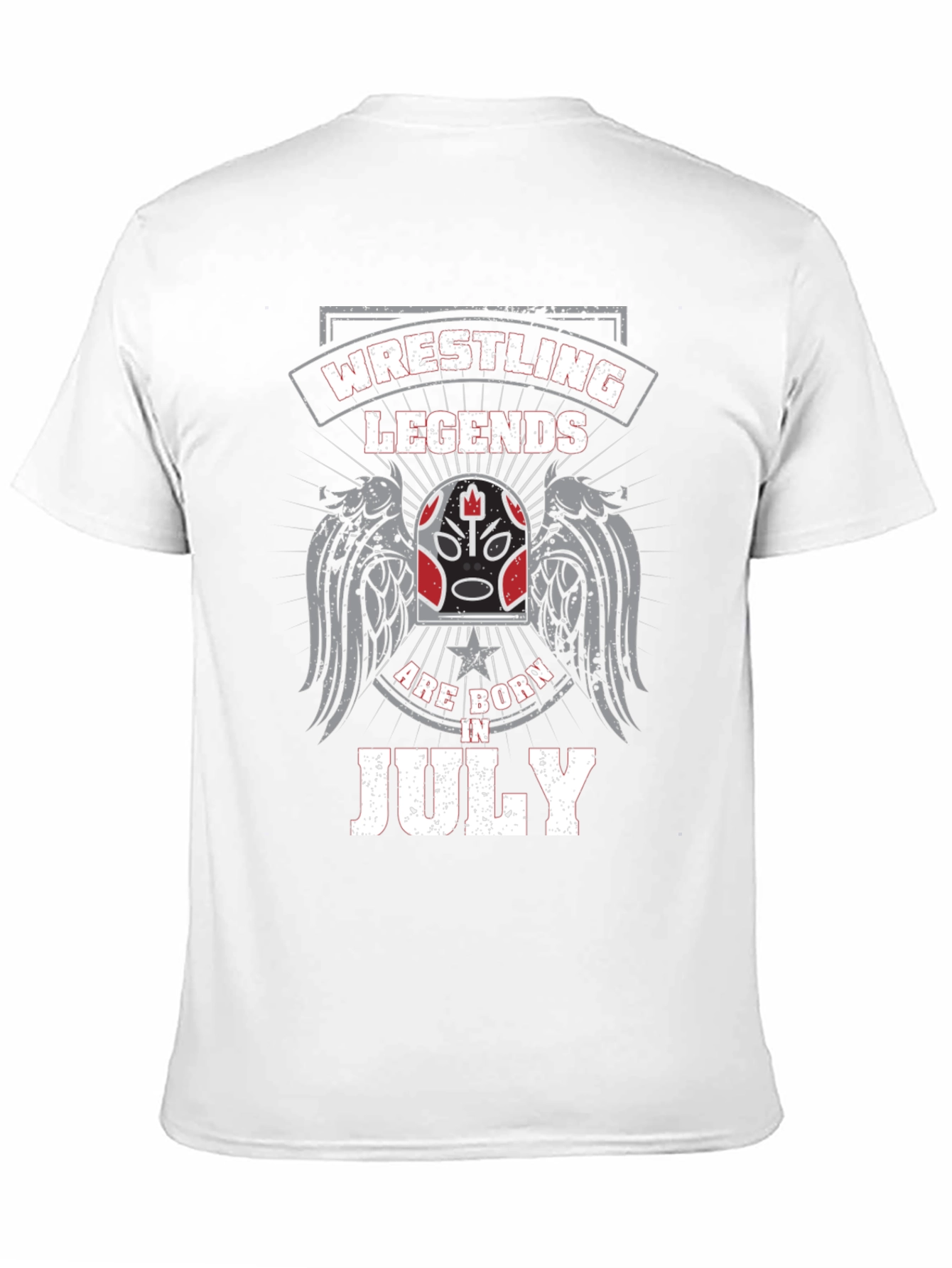Wrestling Legends Born in July T-Shirt