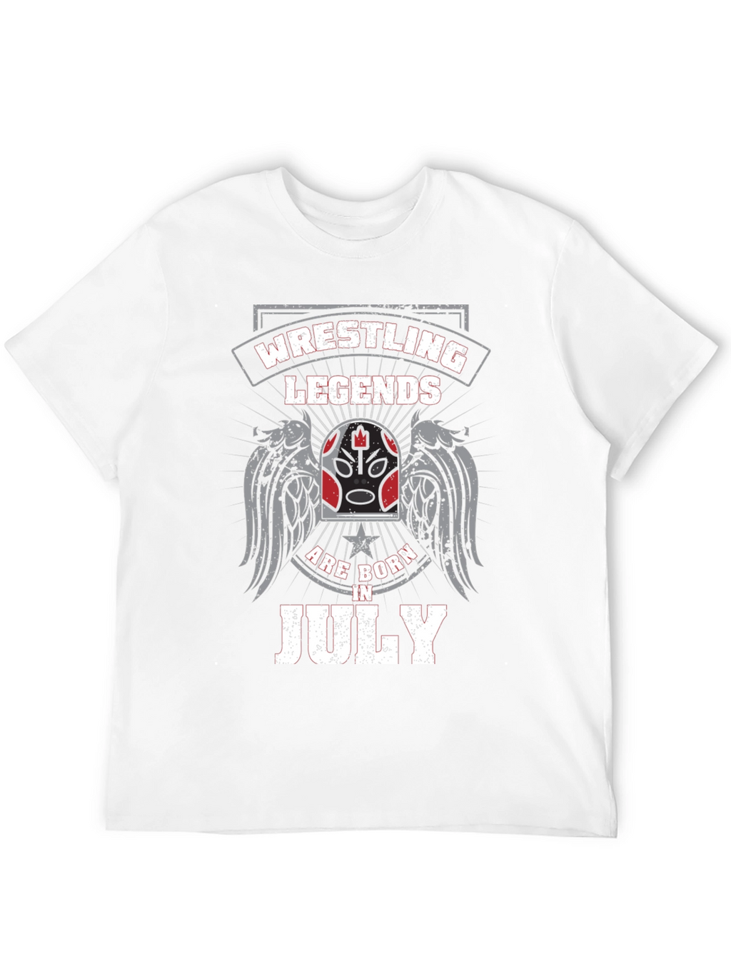 Wrestling Legends Born in July T-Shirt