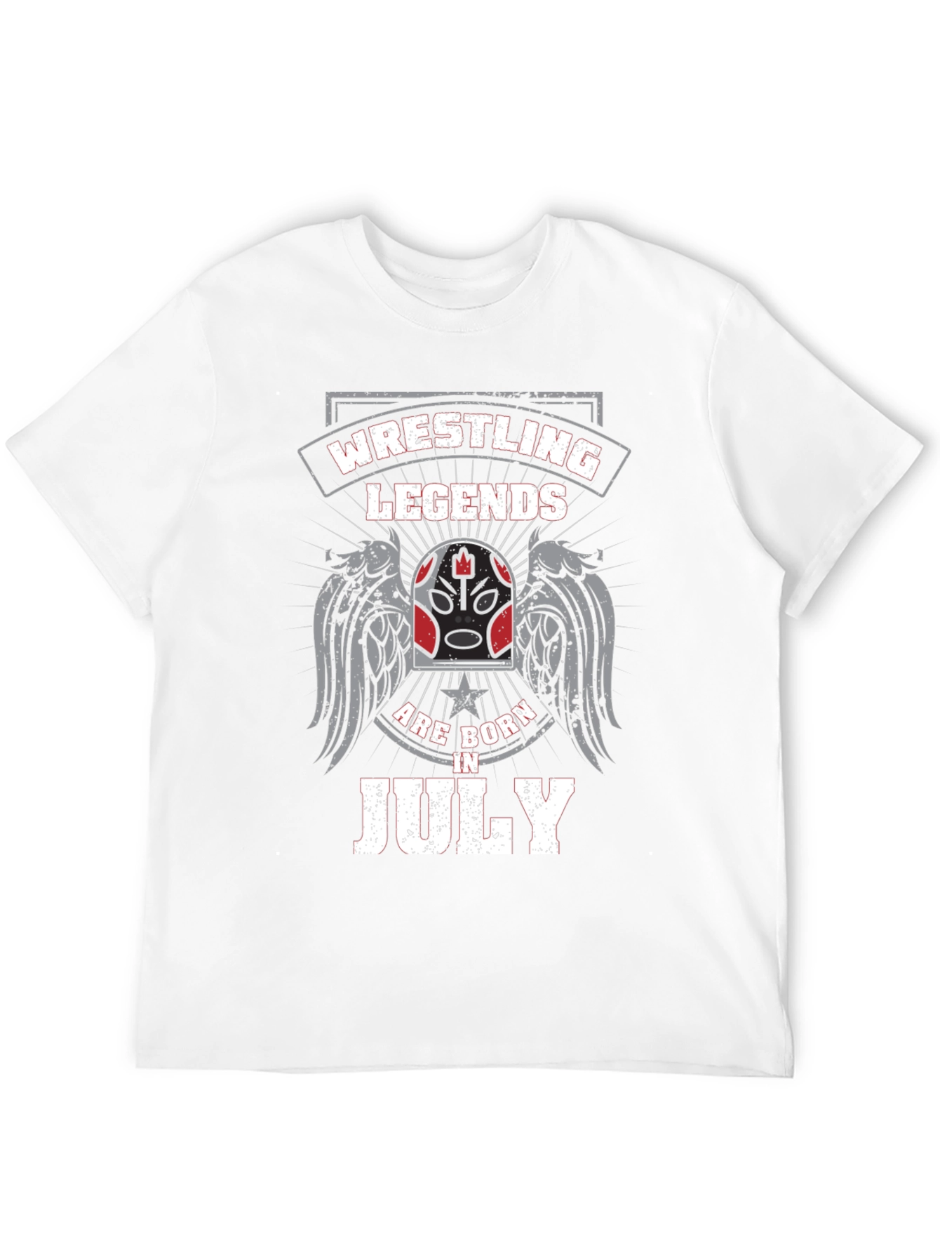 Wrestling Legends Born in July T-Shirt