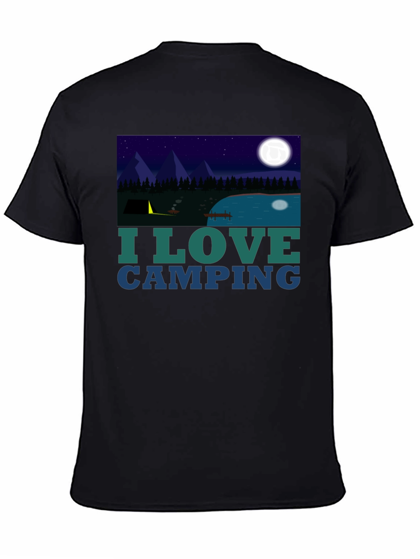 I Love Camping Graphic Tee