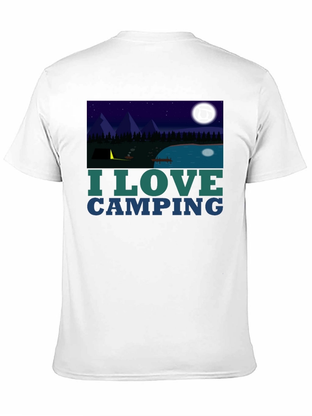 I Love Camping Graphic Tee