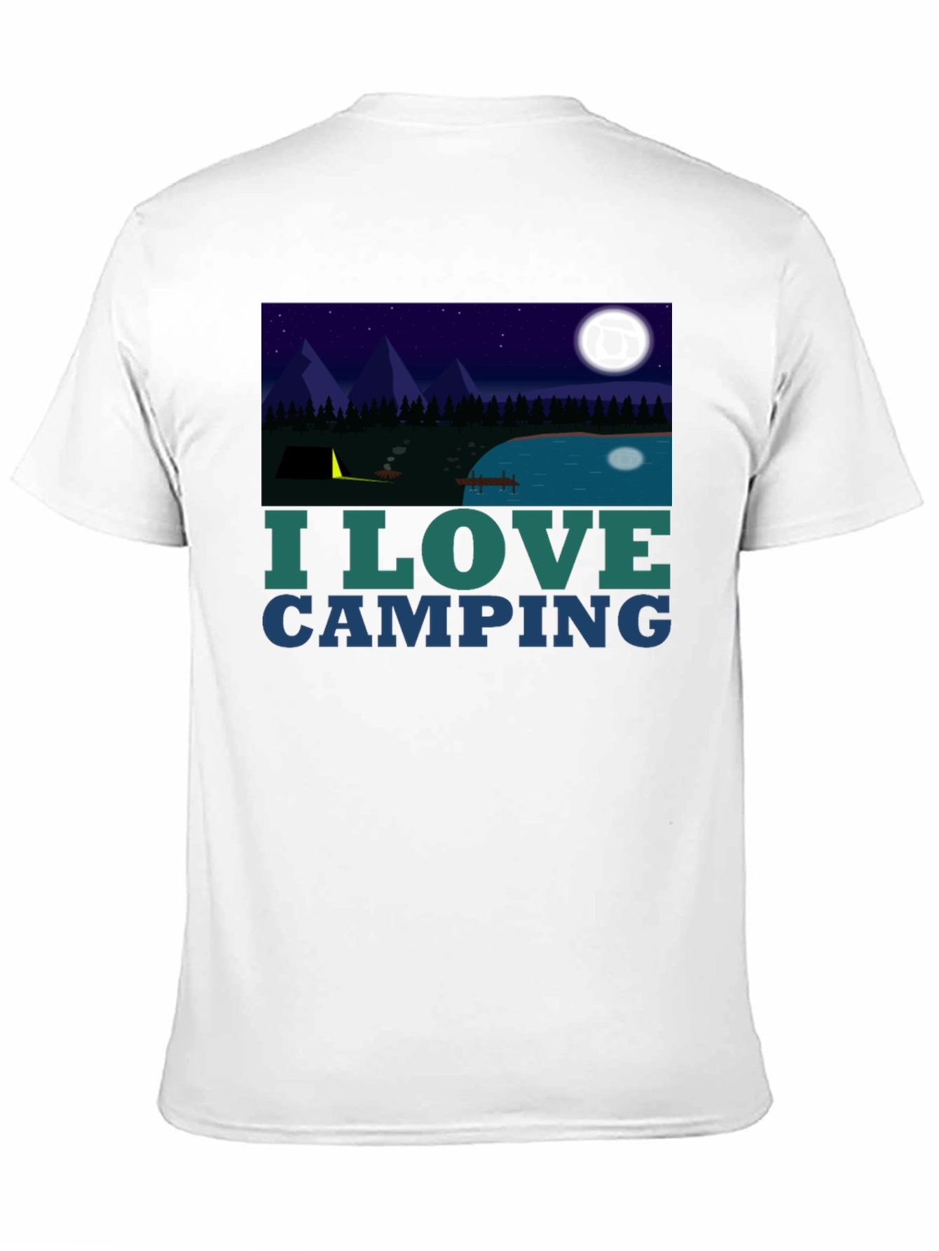 I Love Camping Graphic Tee