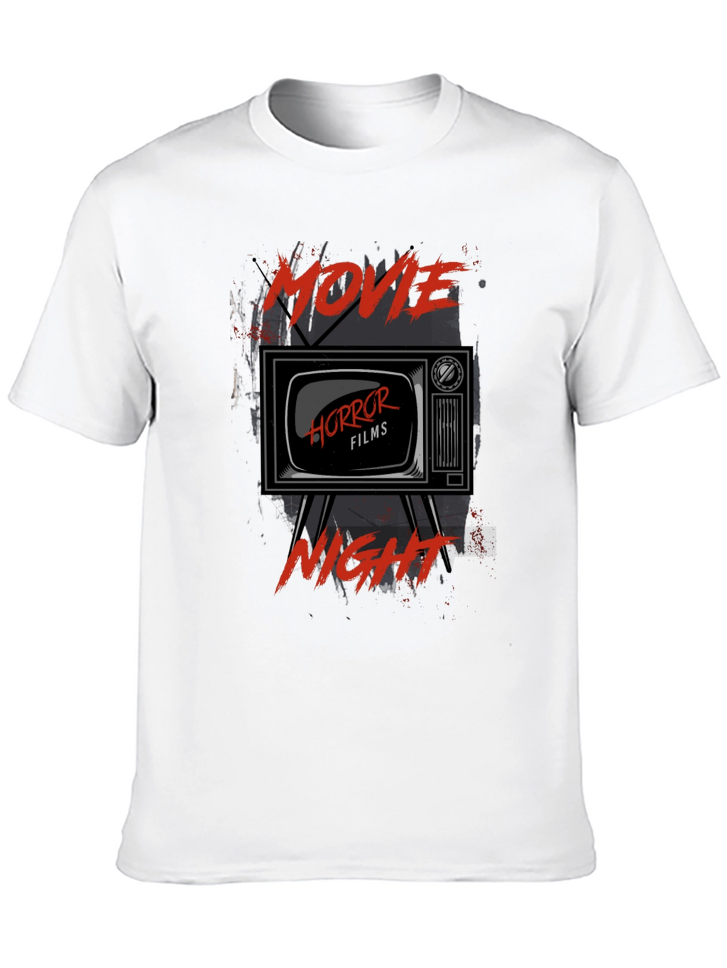 Movie Horror Films Night Black T-Shirt