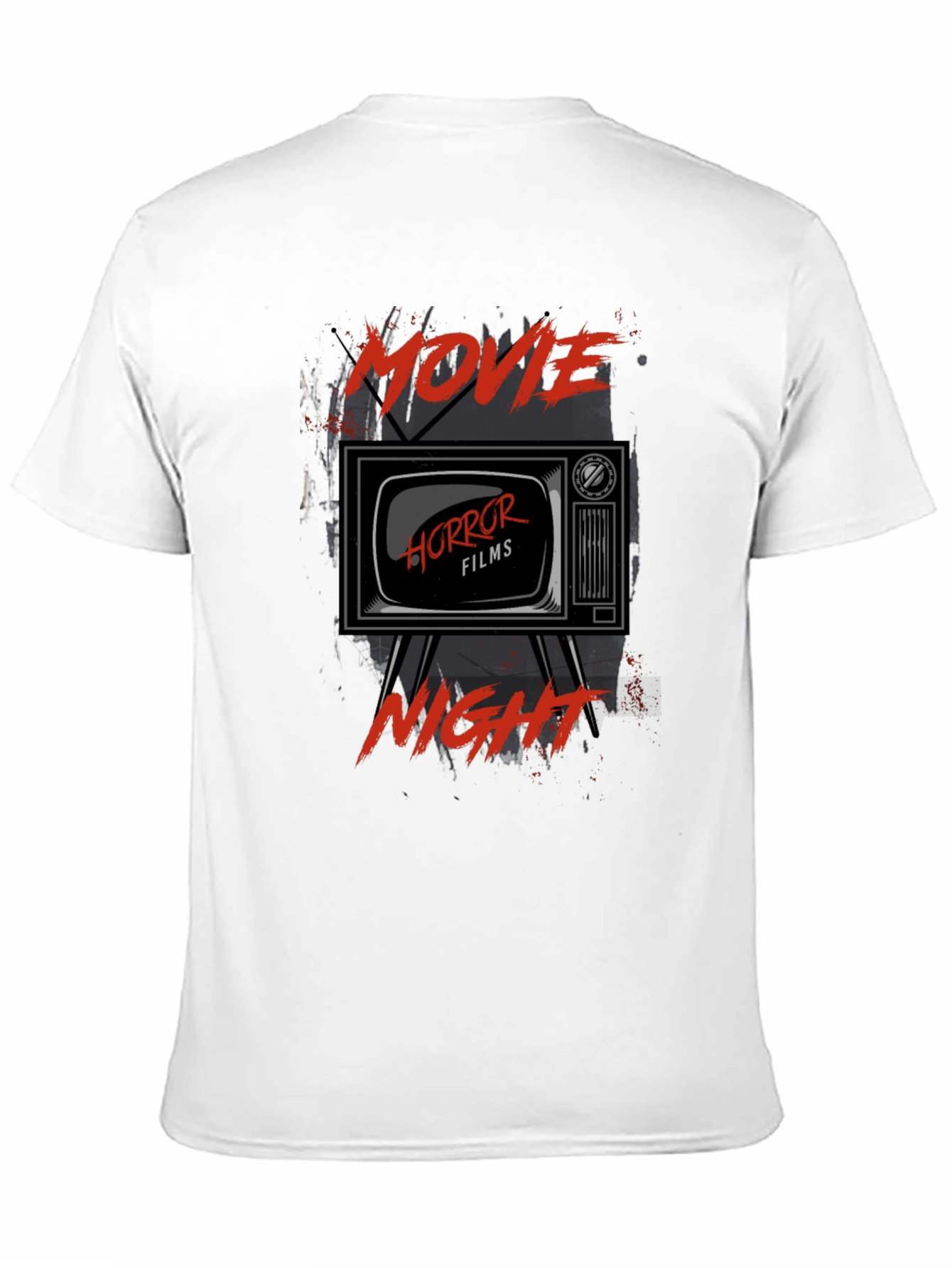 Movie Horror Films Night Black T-Shirt