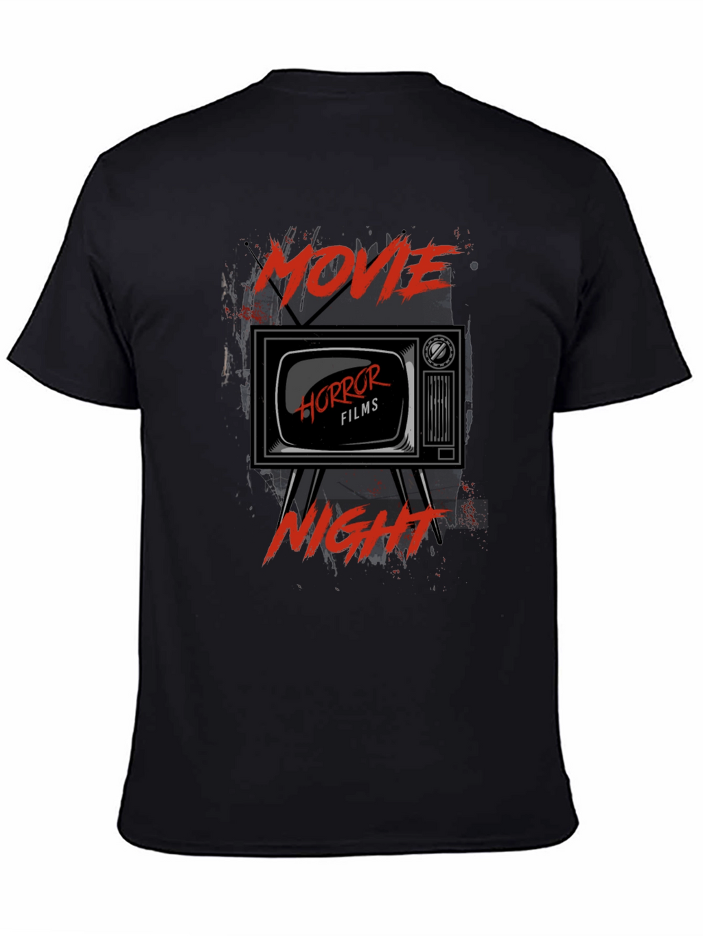 Movie Horror Films Night Black T-Shirt