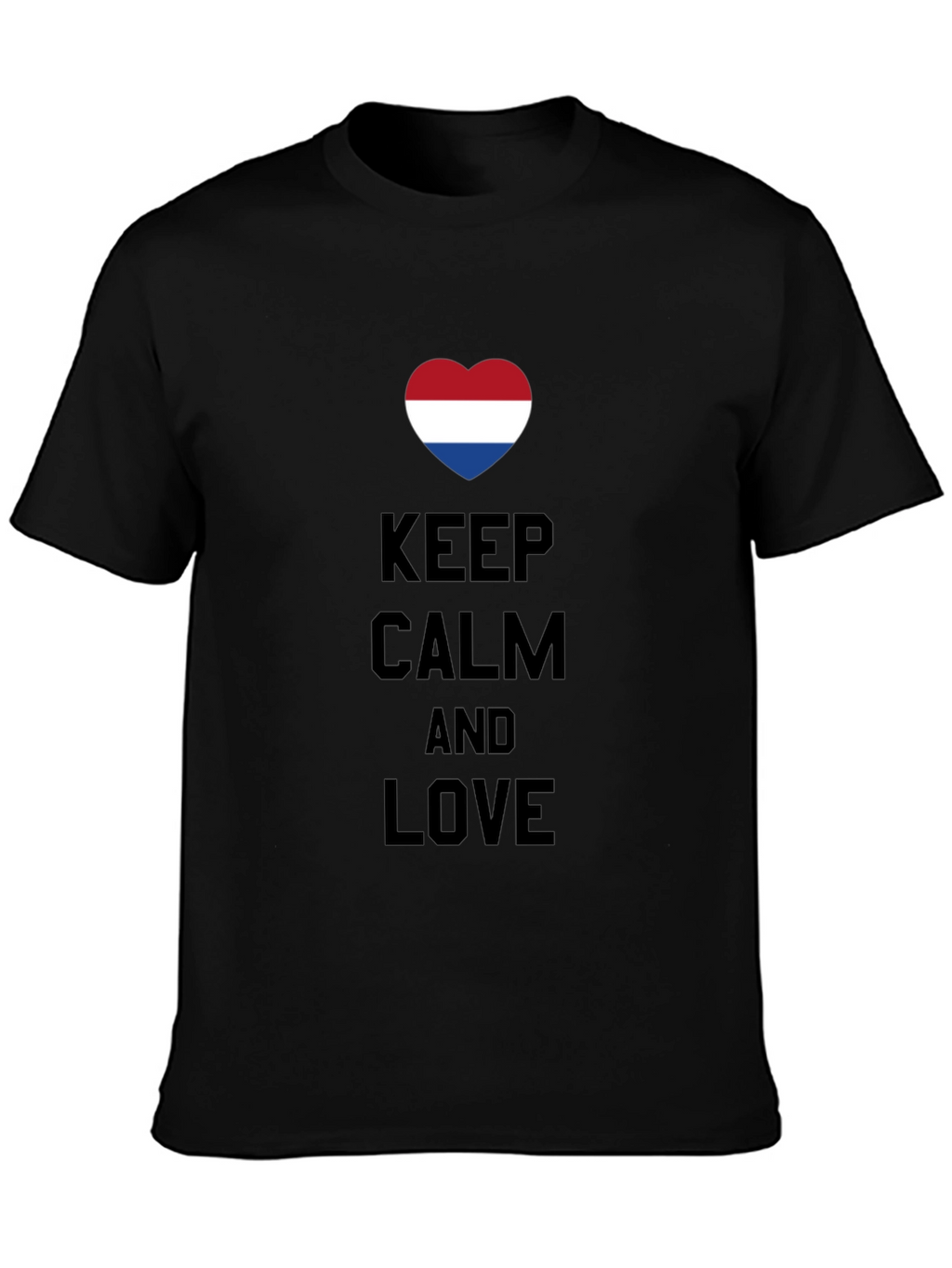 Keep Calm and Love - Dutch Heart T-Shirt