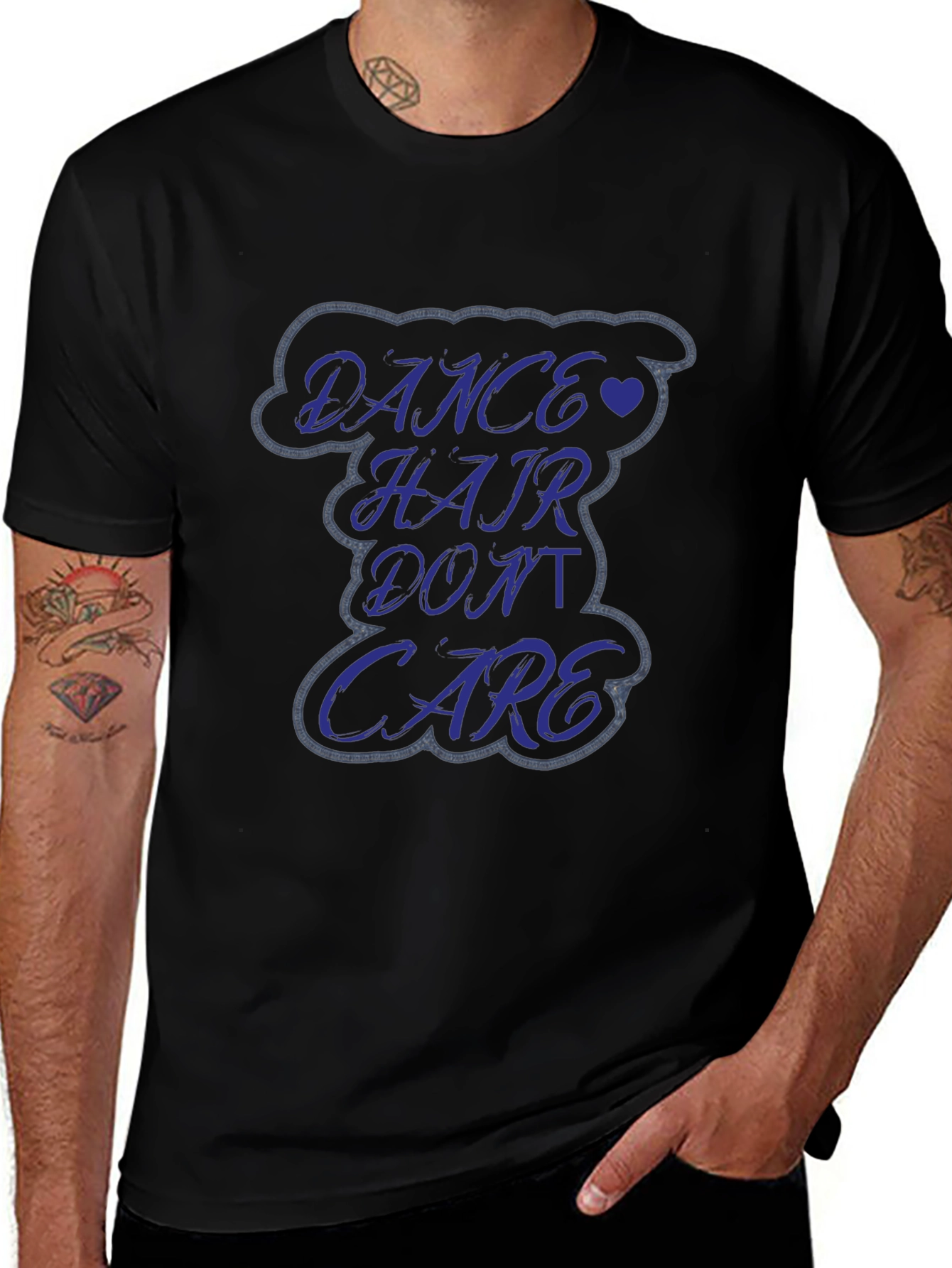 Dance Hair Dont Care Graphic Tee - Soft Cotton Comfort