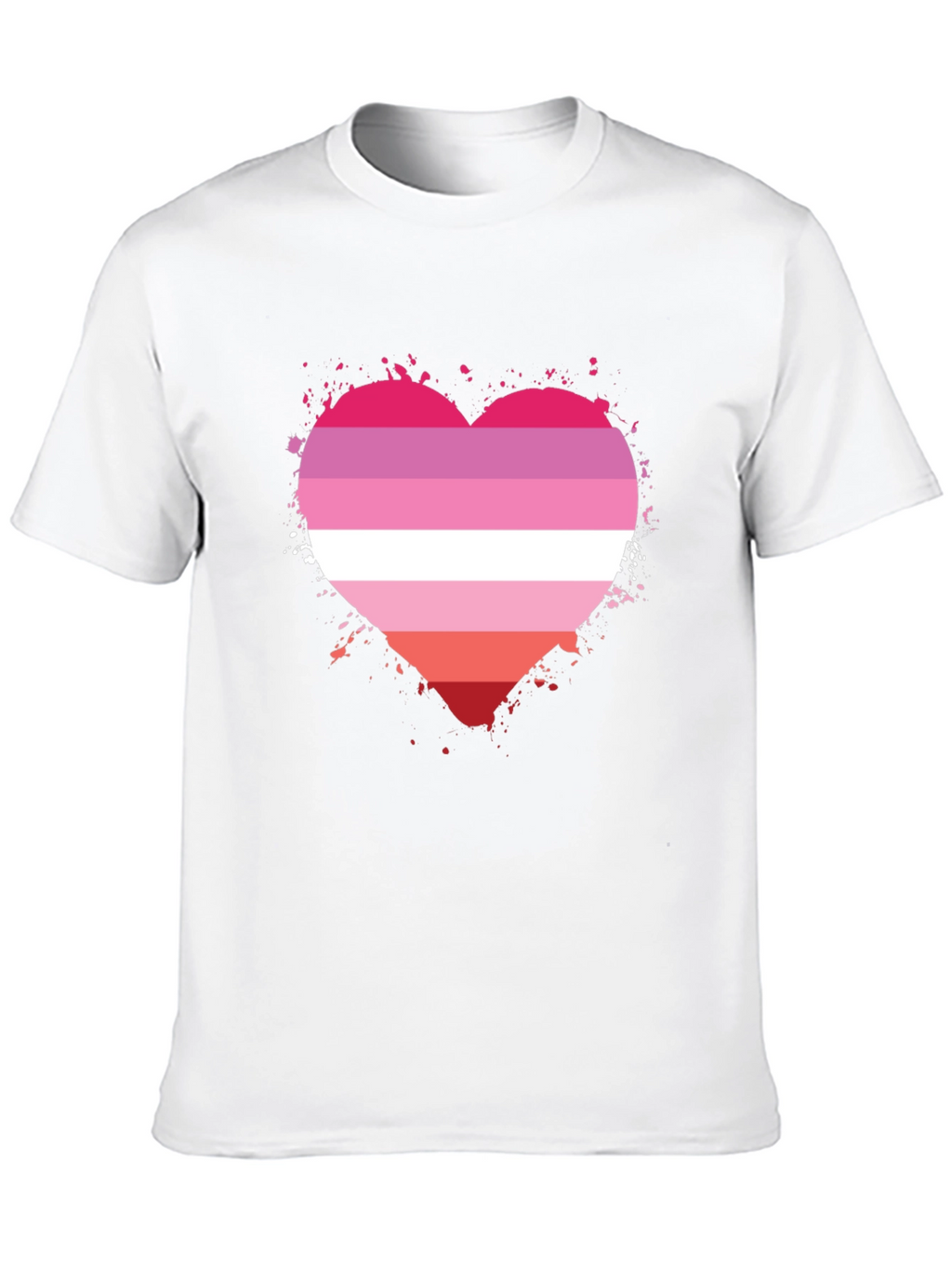 Lesbian Pride Heart T-Shirt