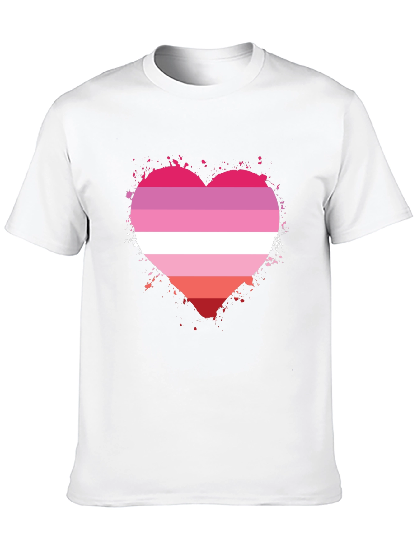 Lesbian Pride Heart T-Shirt