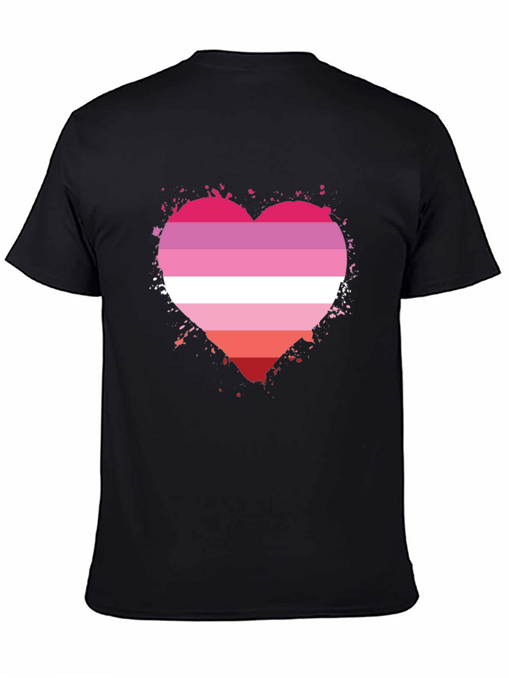 Lesbian Pride Heart T-Shirt