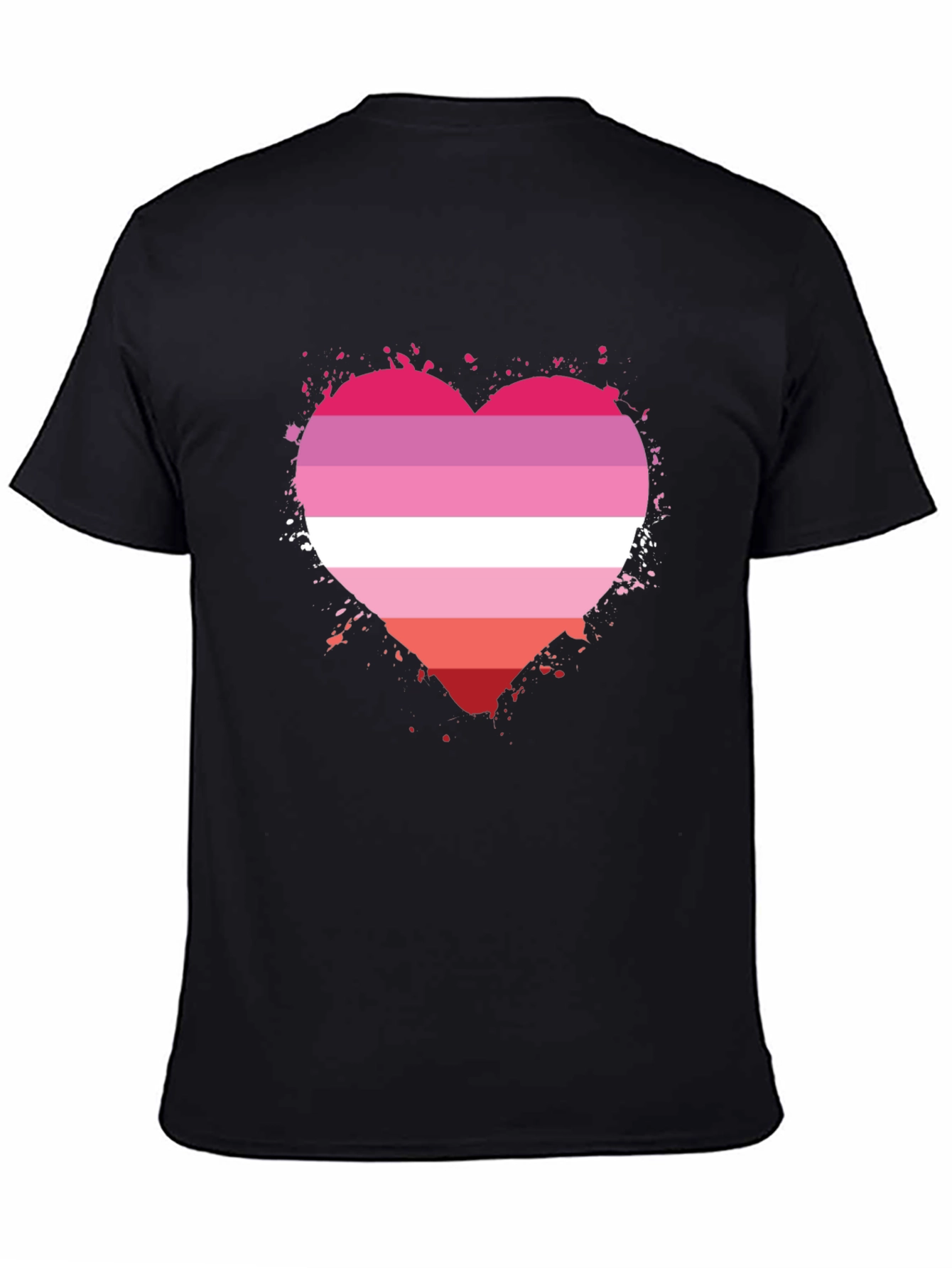 Lesbian Pride Heart T-Shirt