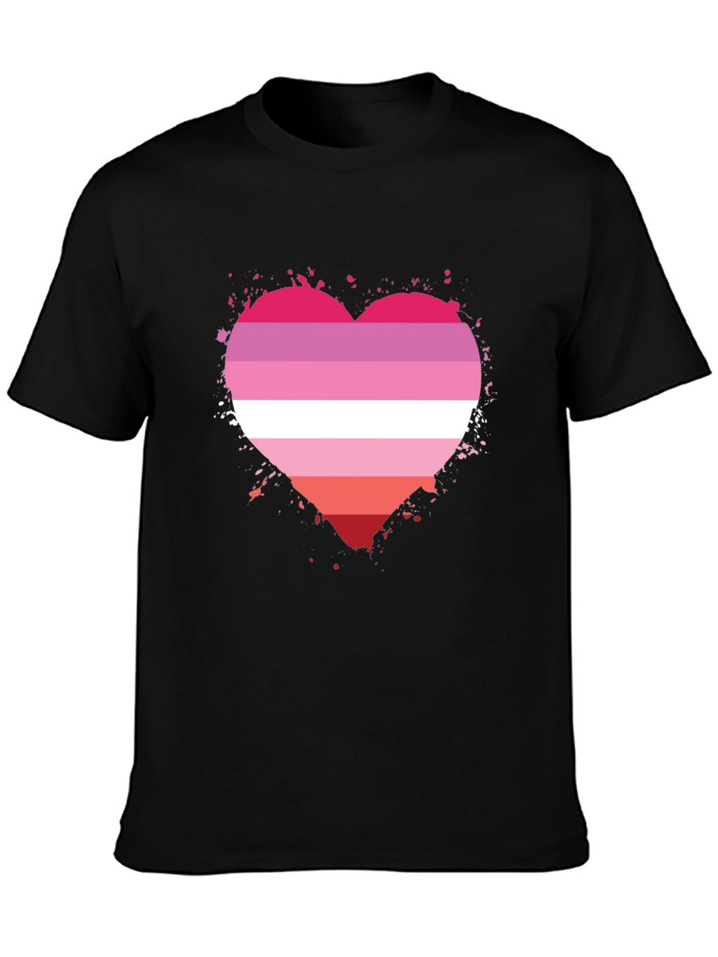 Lesbian Pride Heart T-Shirt