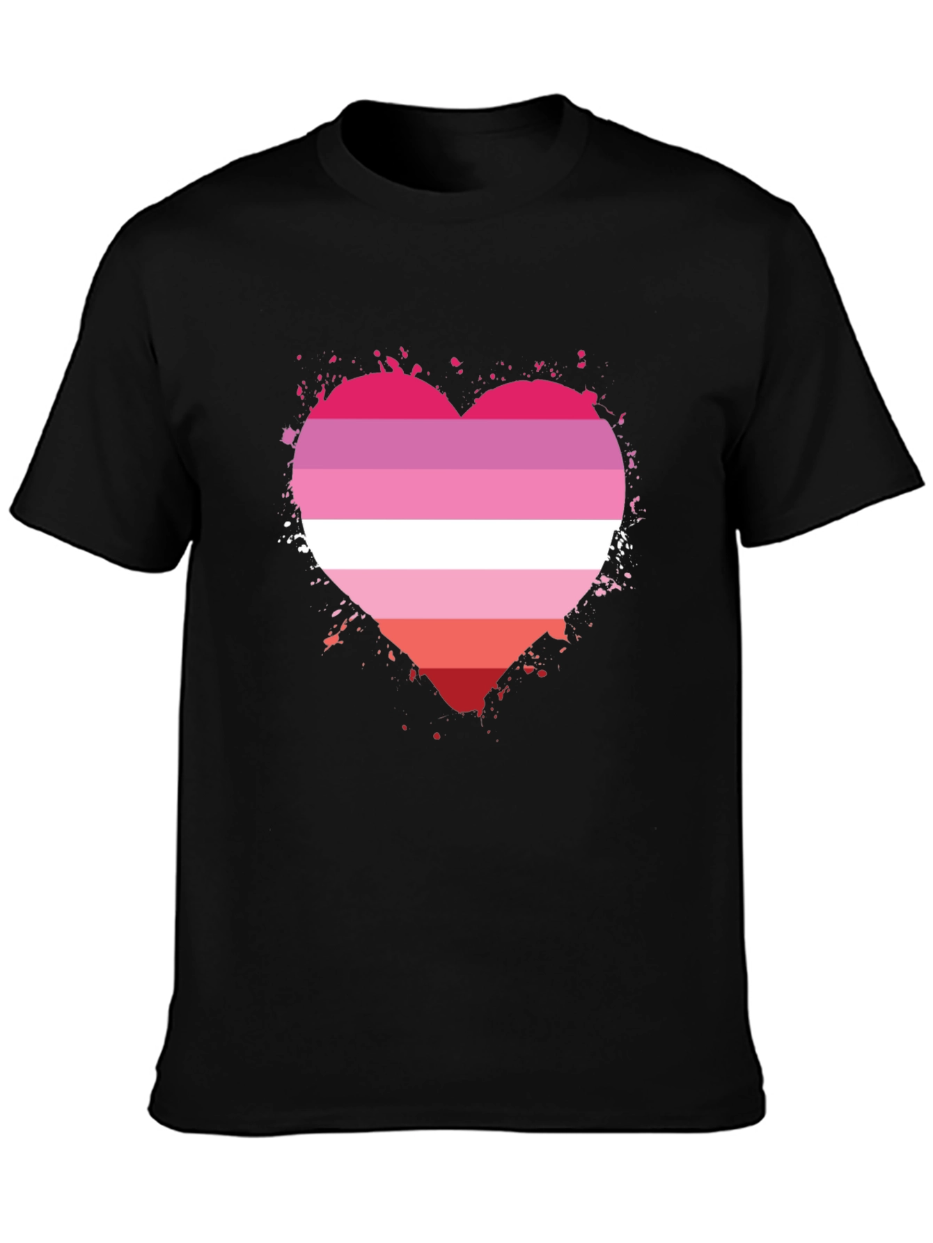 Lesbian Pride Heart T-Shirt