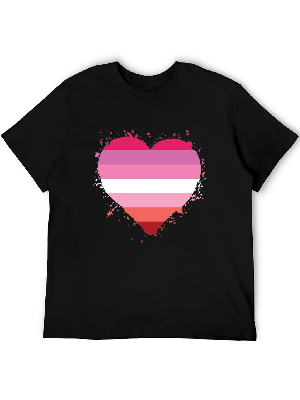 Lesbian Pride Heart T-Shirt