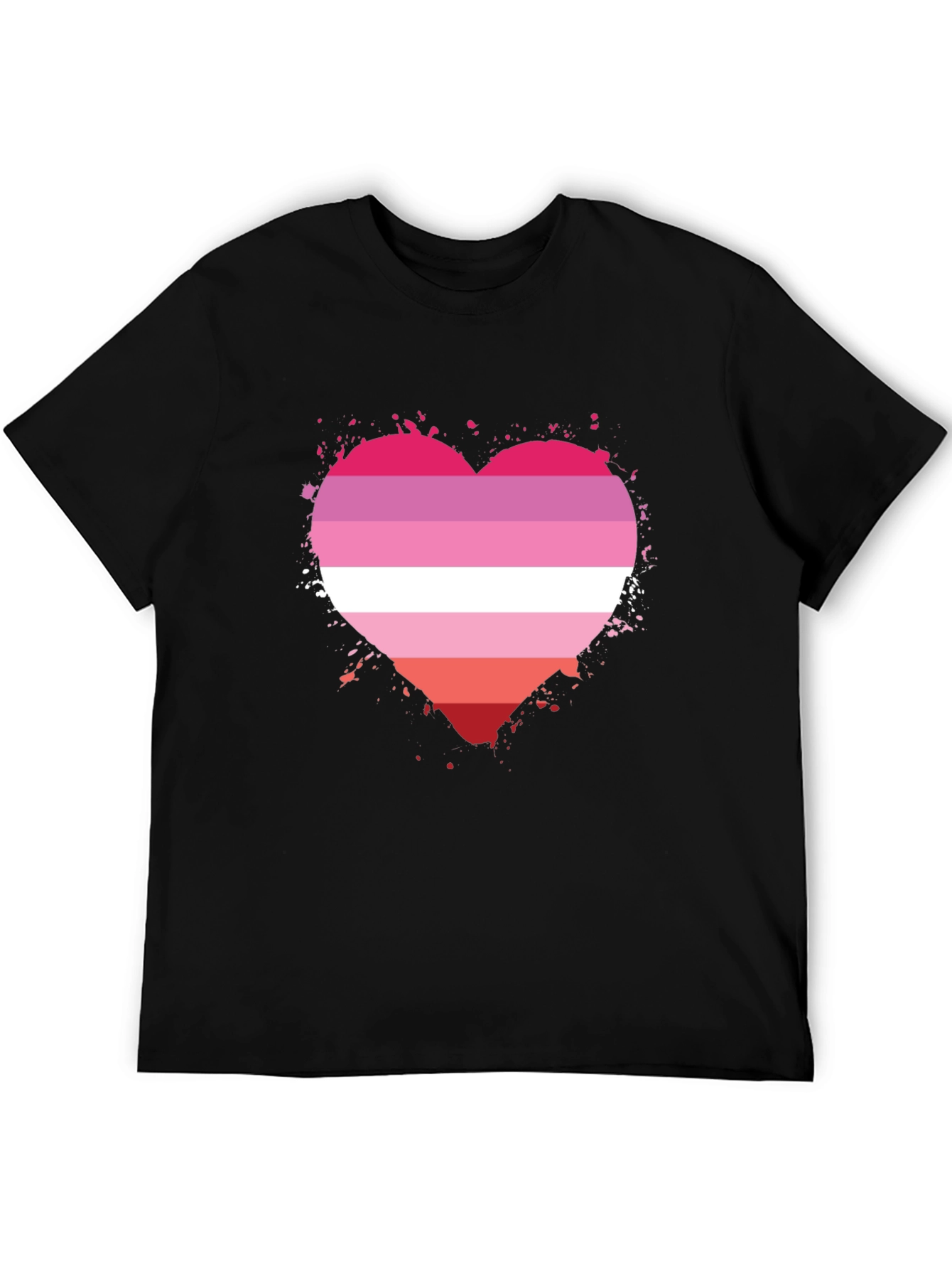 Lesbian Pride Heart T-Shirt