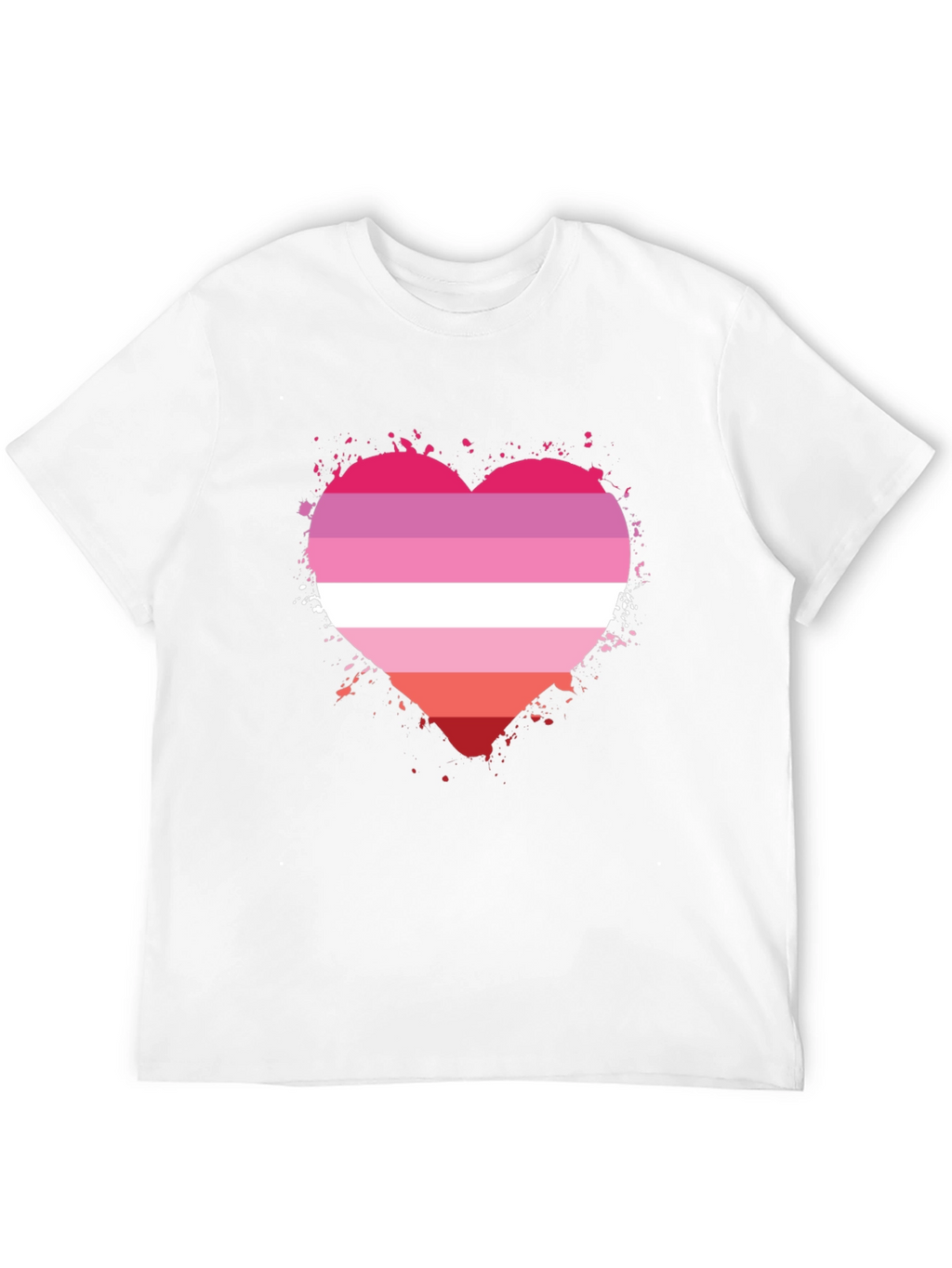 Lesbian Pride Heart T-Shirt