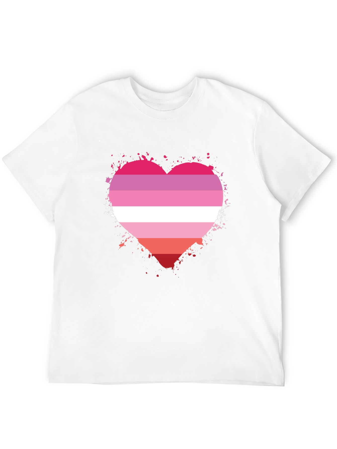 Lesbian Pride Heart T-Shirt