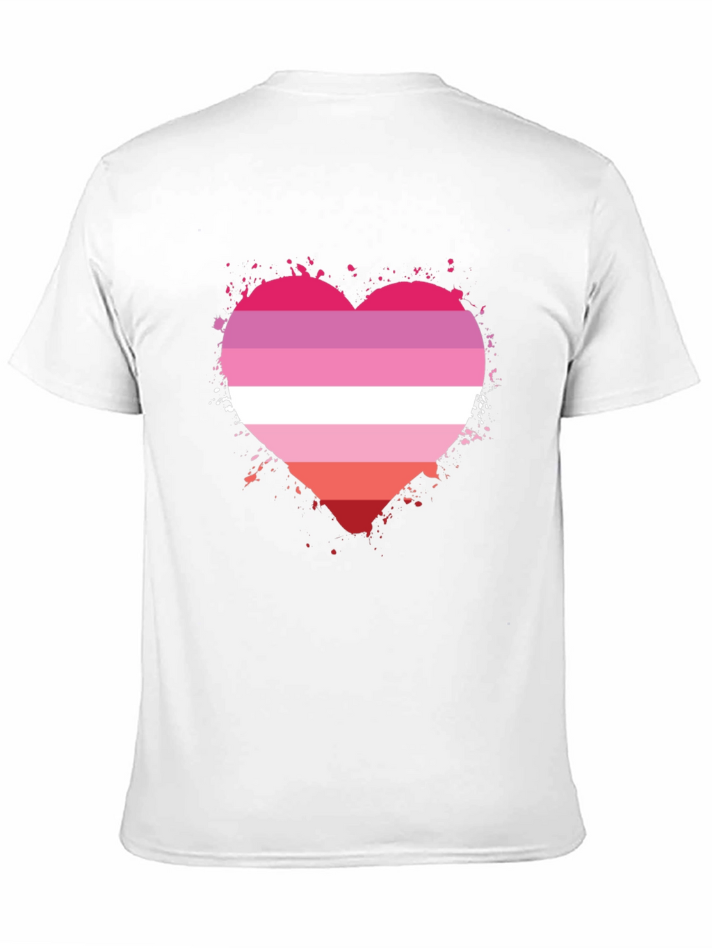 Lesbian Pride Heart T-Shirt