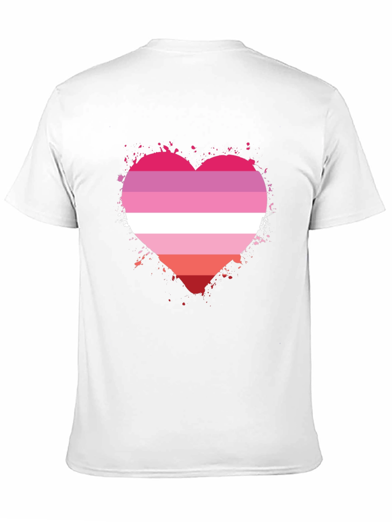Lesbian Pride Heart T-Shirt
