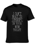Funny Poop Toilet T-Shirt - Novelty Humor Tee