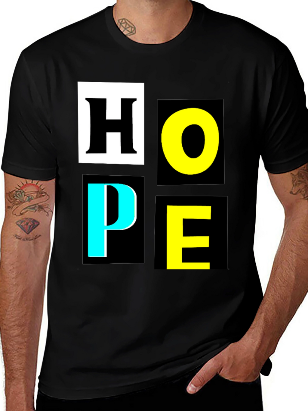 HOPE Graphic Tee - Stylish Motivational T-Shirt