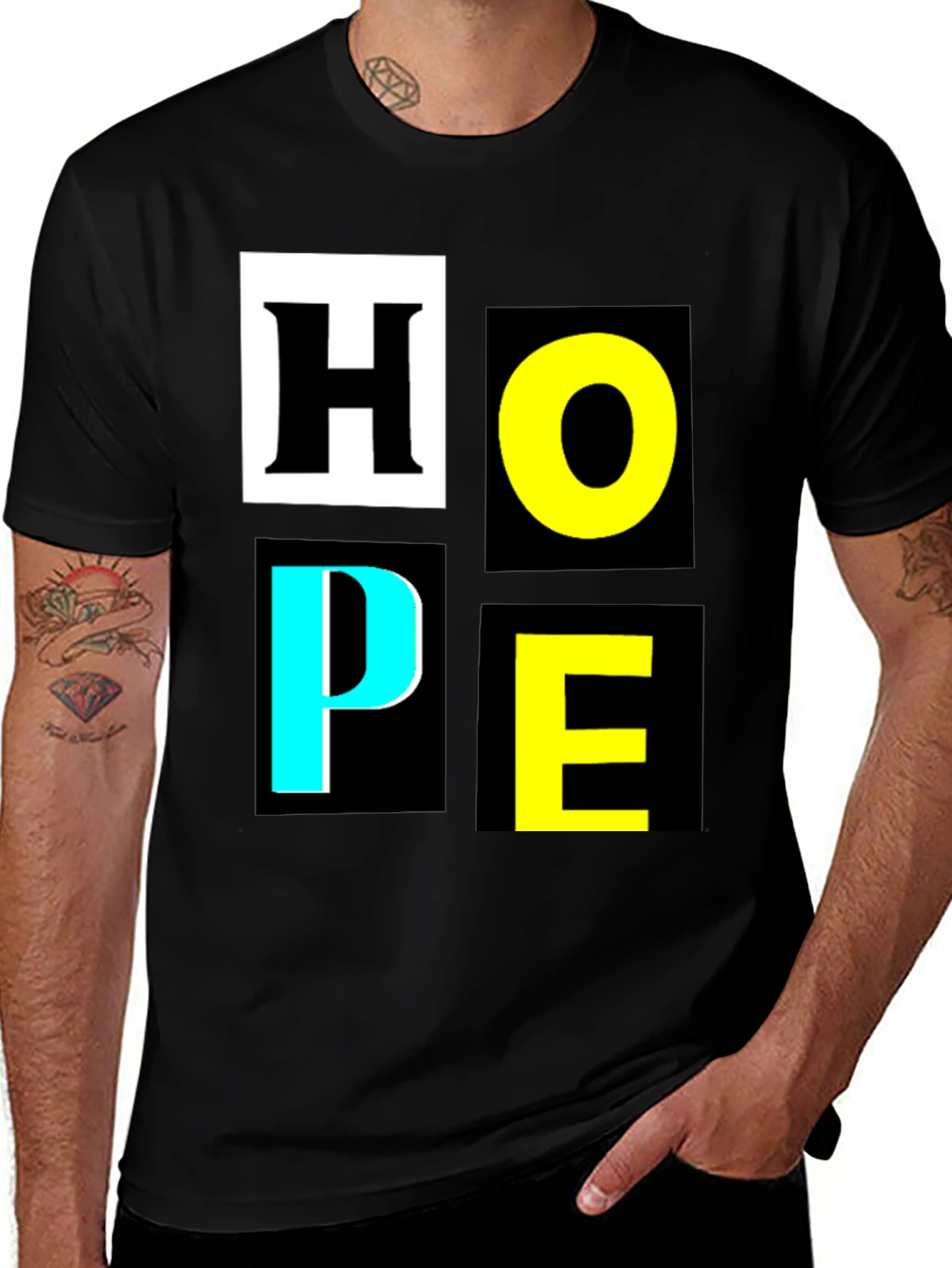 HOPE Graphic Tee - Stylish Motivational T-Shirt