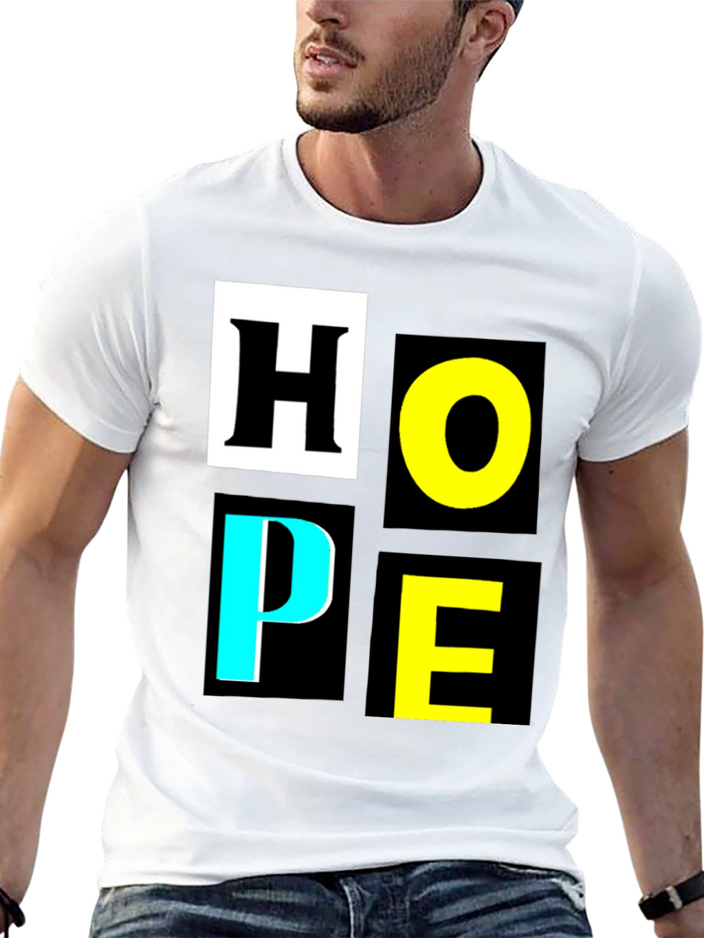 HOPE Graphic Tee - Stylish Motivational T-Shirt