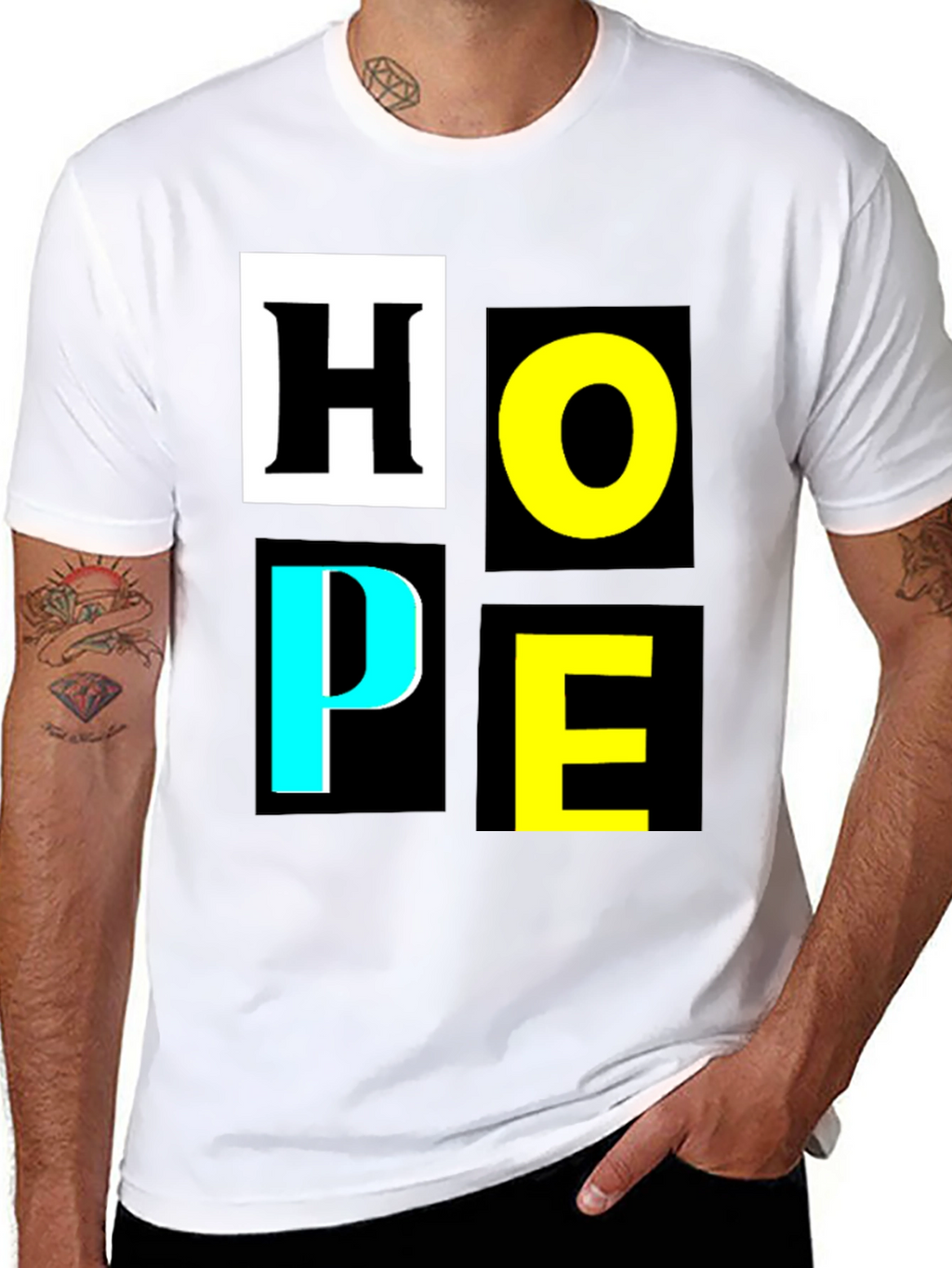 HOPE Graphic Tee - Stylish Motivational T-Shirt