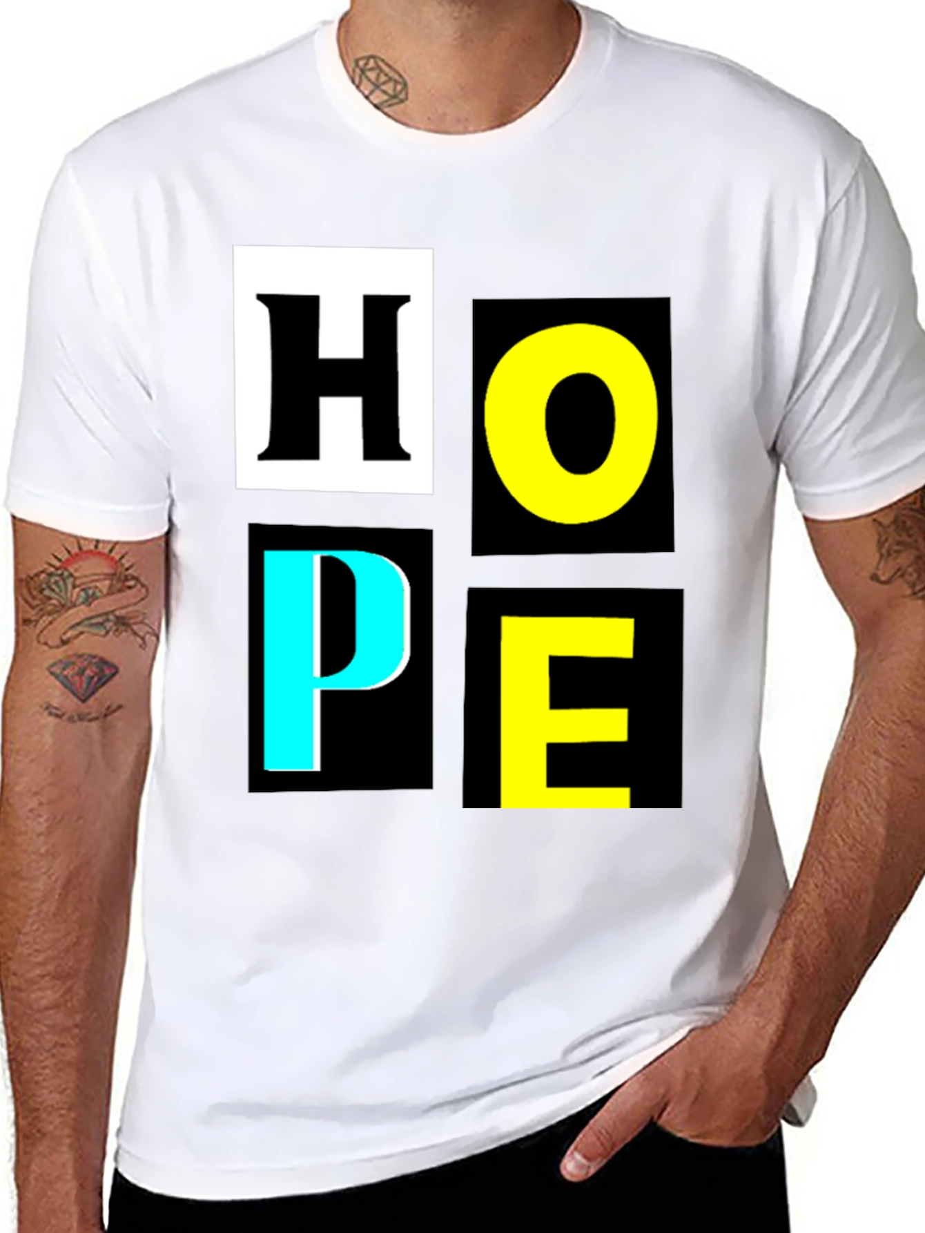 HOPE Graphic Tee - Stylish Motivational T-Shirt