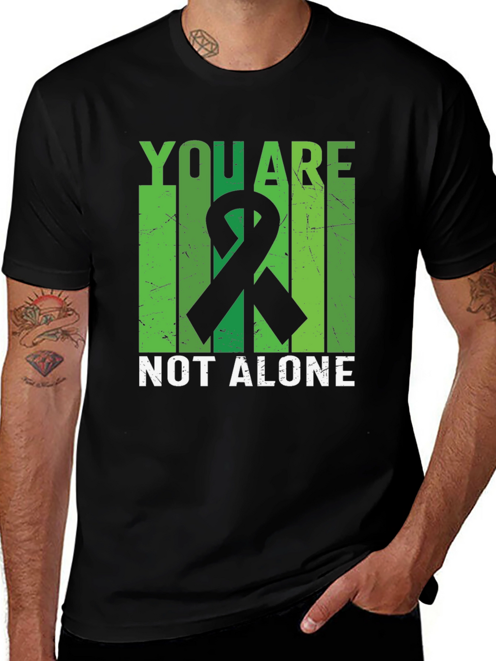 You Are Not Alone Mental Health Awareness T-Shirt