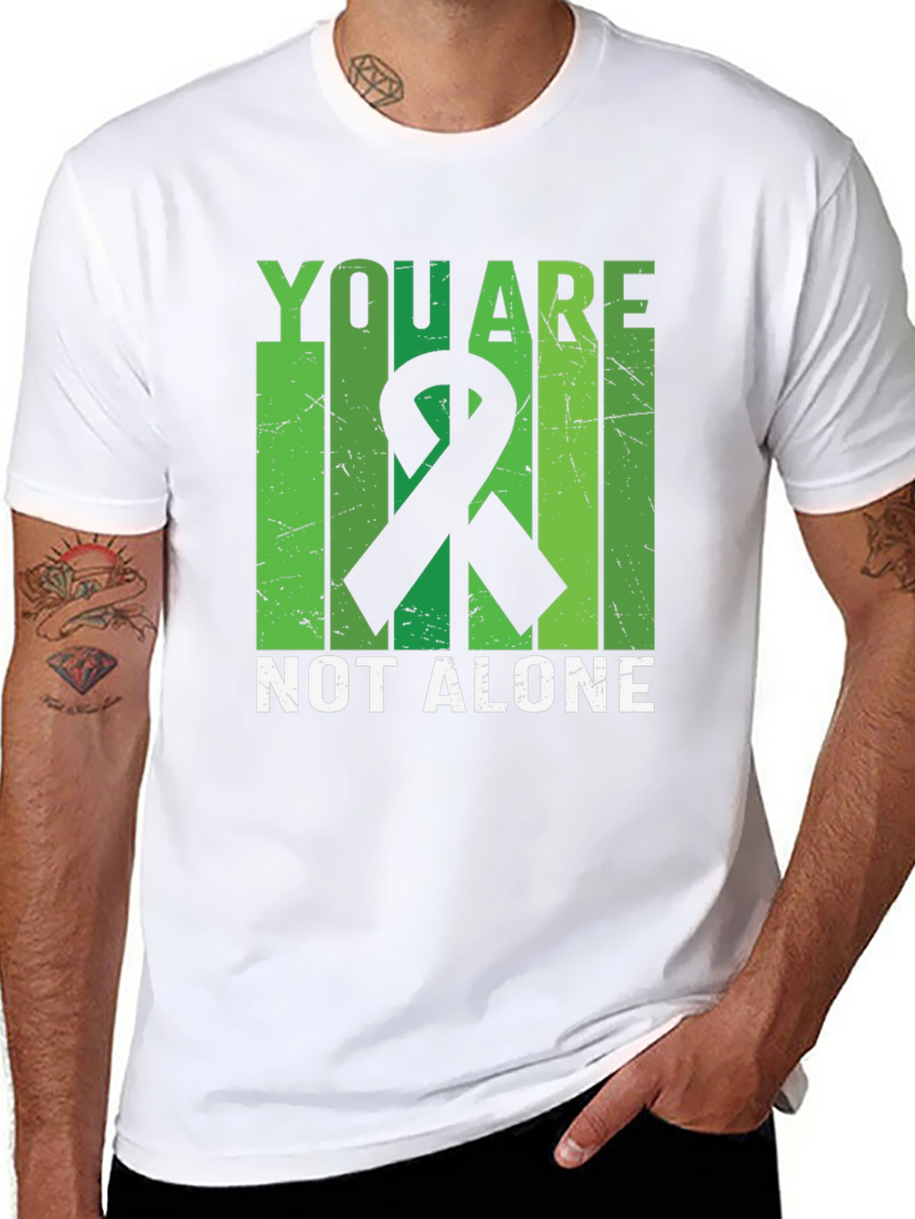 You Are Not Alone Mental Health Awareness T-Shirt
