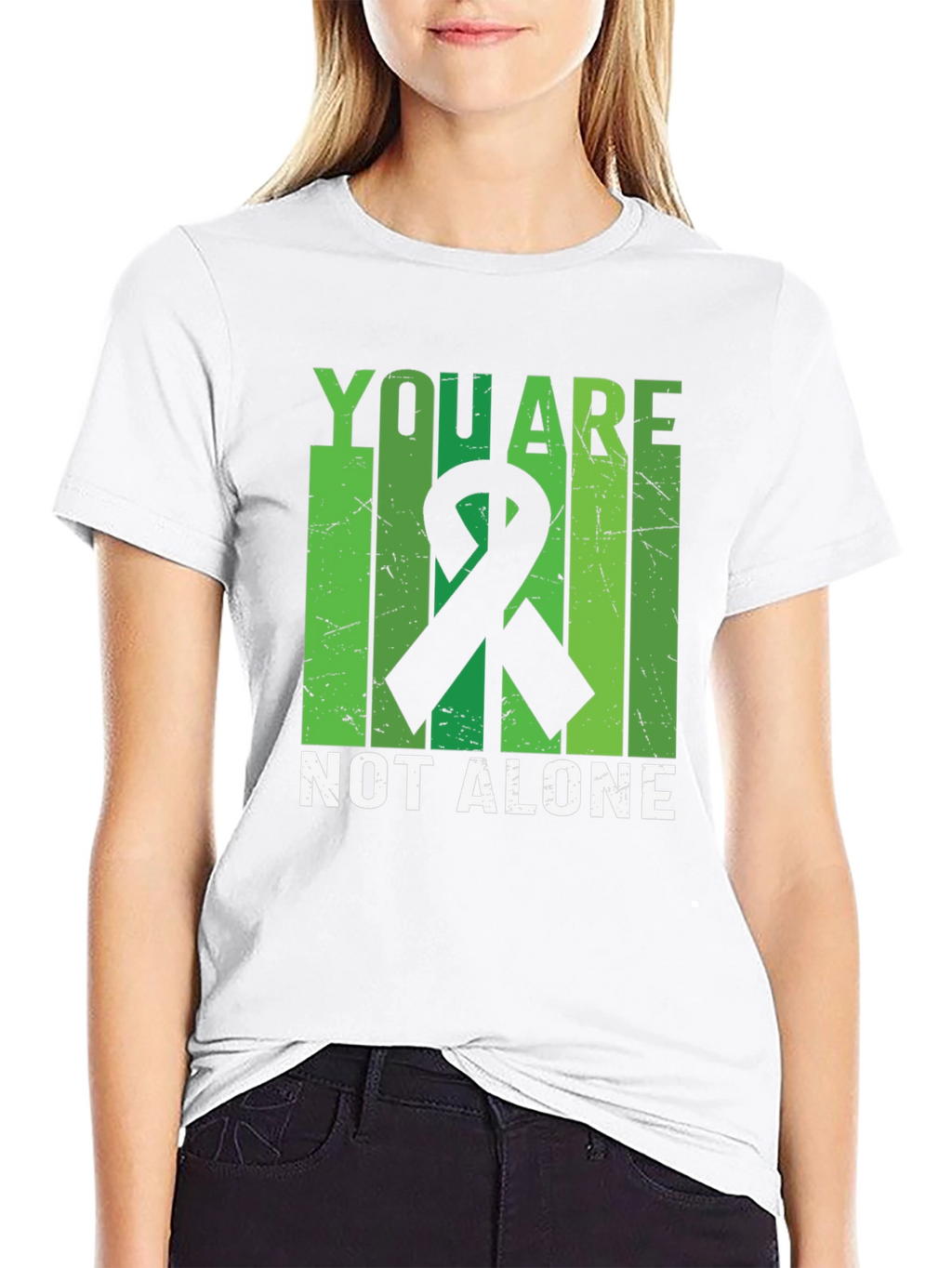 You Are Not Alone Mental Health Awareness T-Shirt