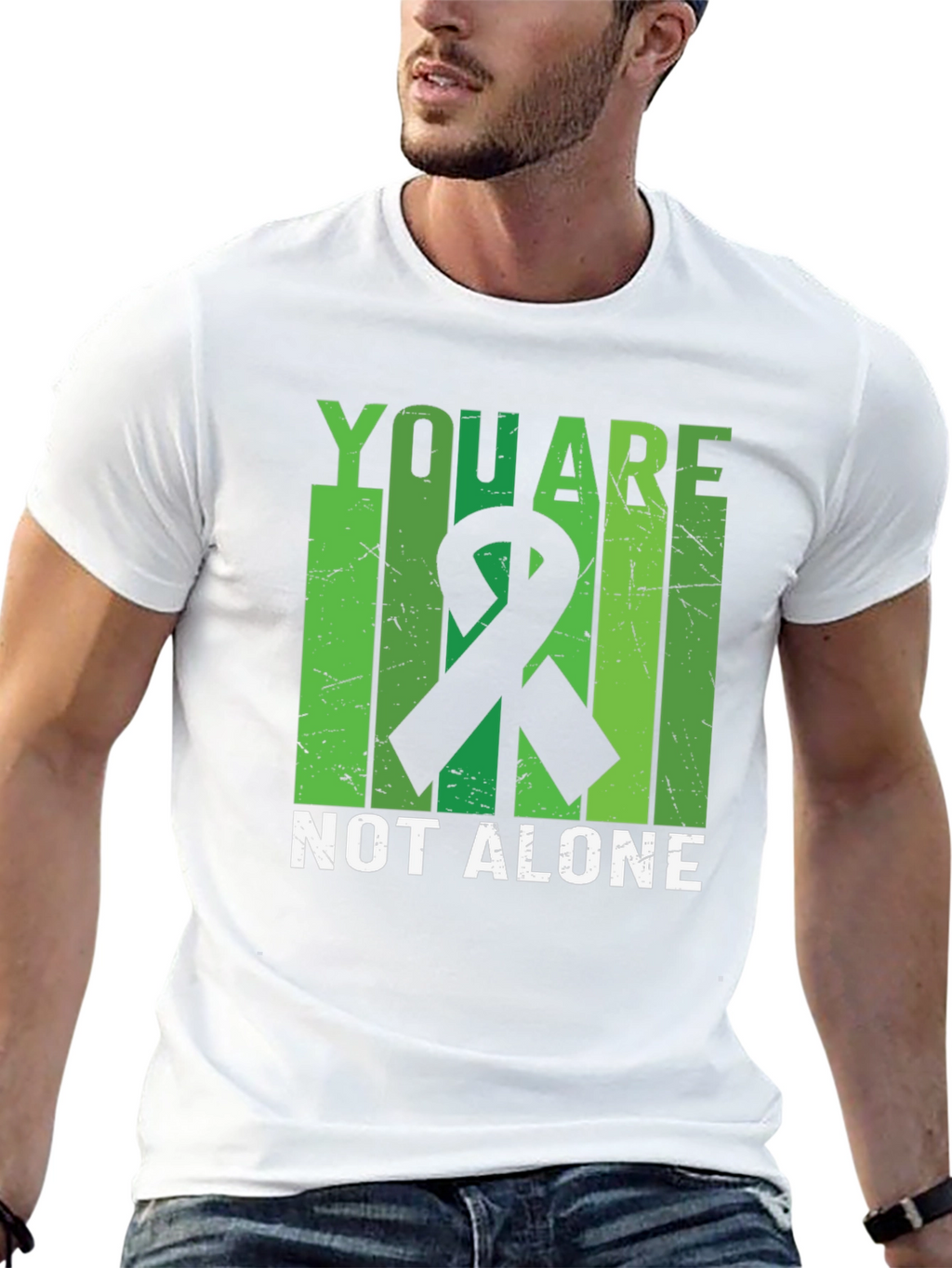 You Are Not Alone Mental Health Awareness T-Shirt