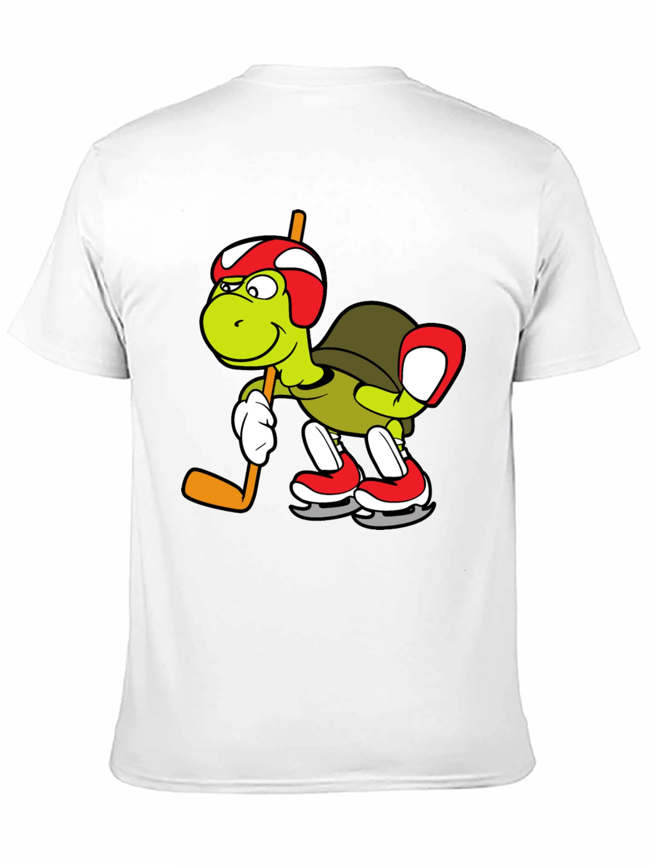Turtle Hockey Player Graphic Tee