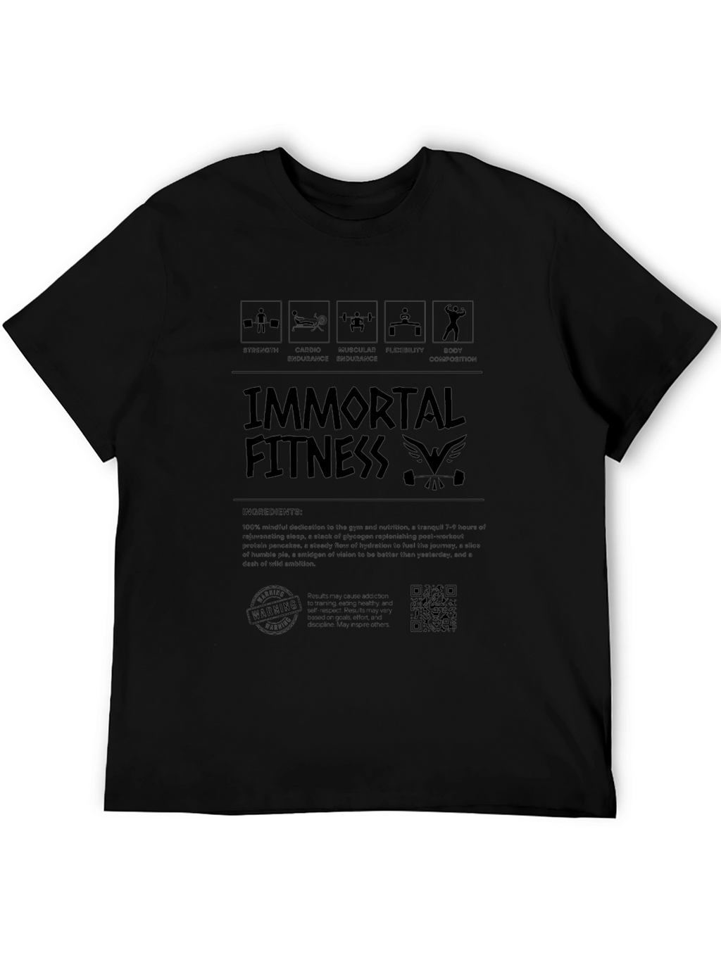 Immortal Fitness Graphic Tee