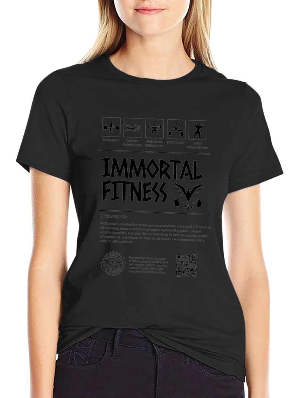 Immortal Fitness Graphic Tee