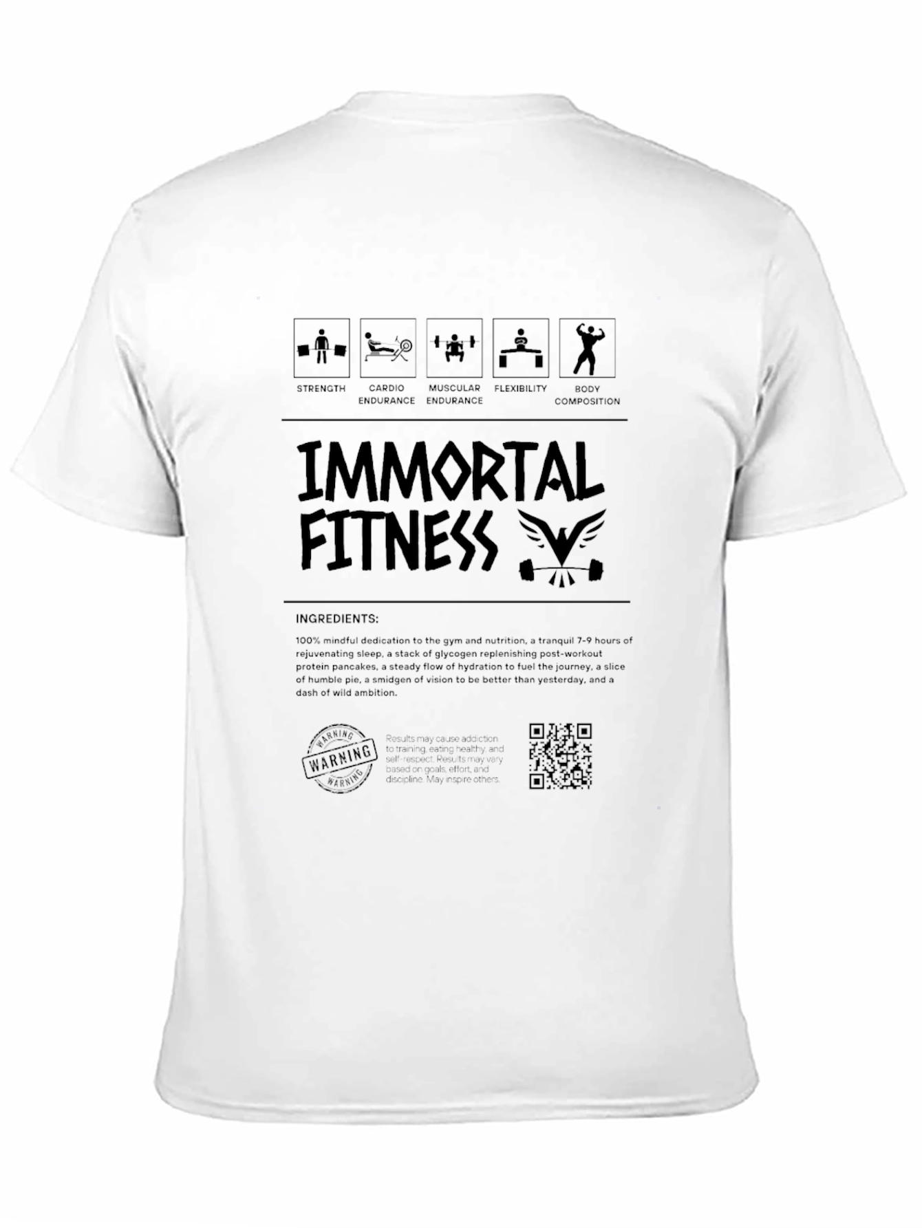 Immortal Fitness Graphic Tee