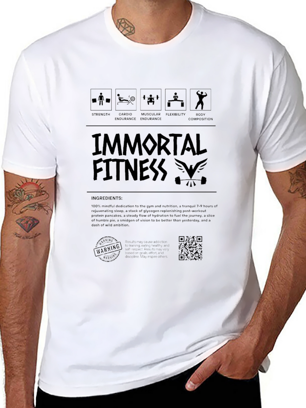 Immortal Fitness Graphic Tee