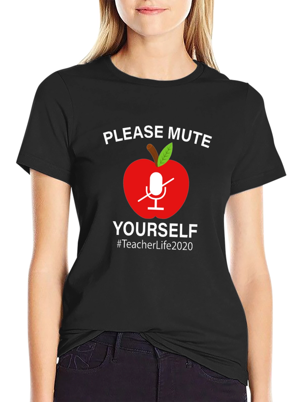 Teacher Life 2020 Mute Yourself Graphic Tee