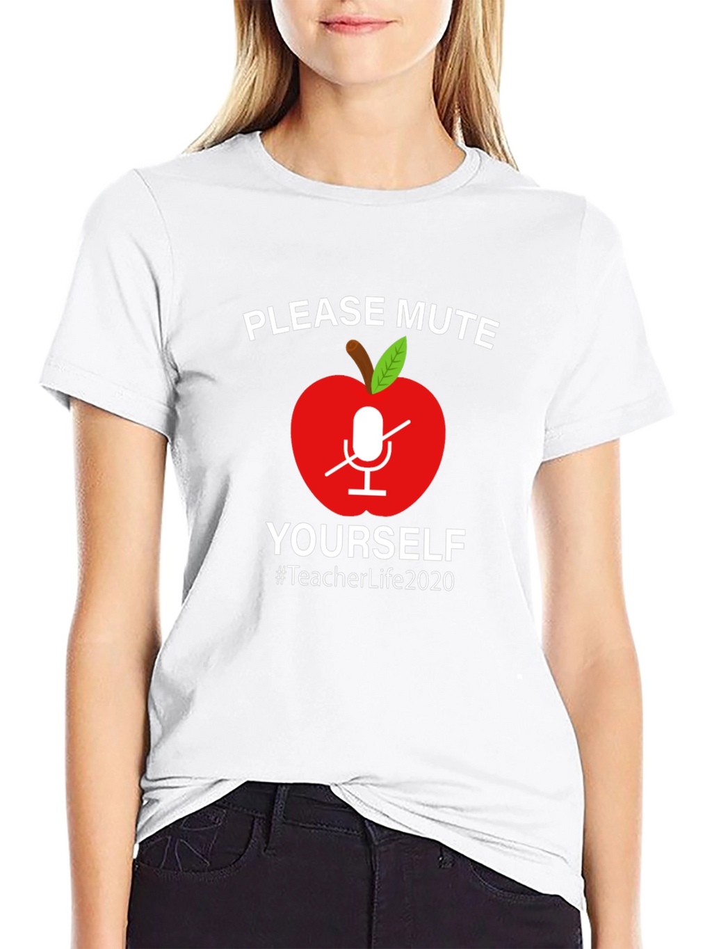 Teacher Life 2020 Mute Yourself Graphic Tee