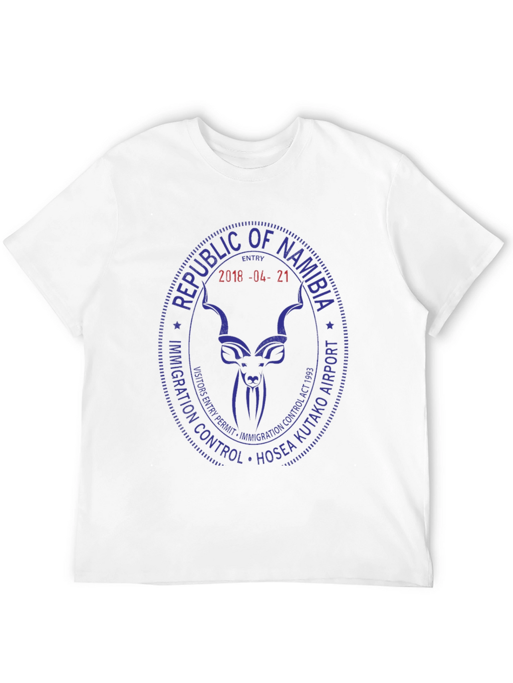 Republic of Namibia T-Shirt - Unique Travel Souvenir