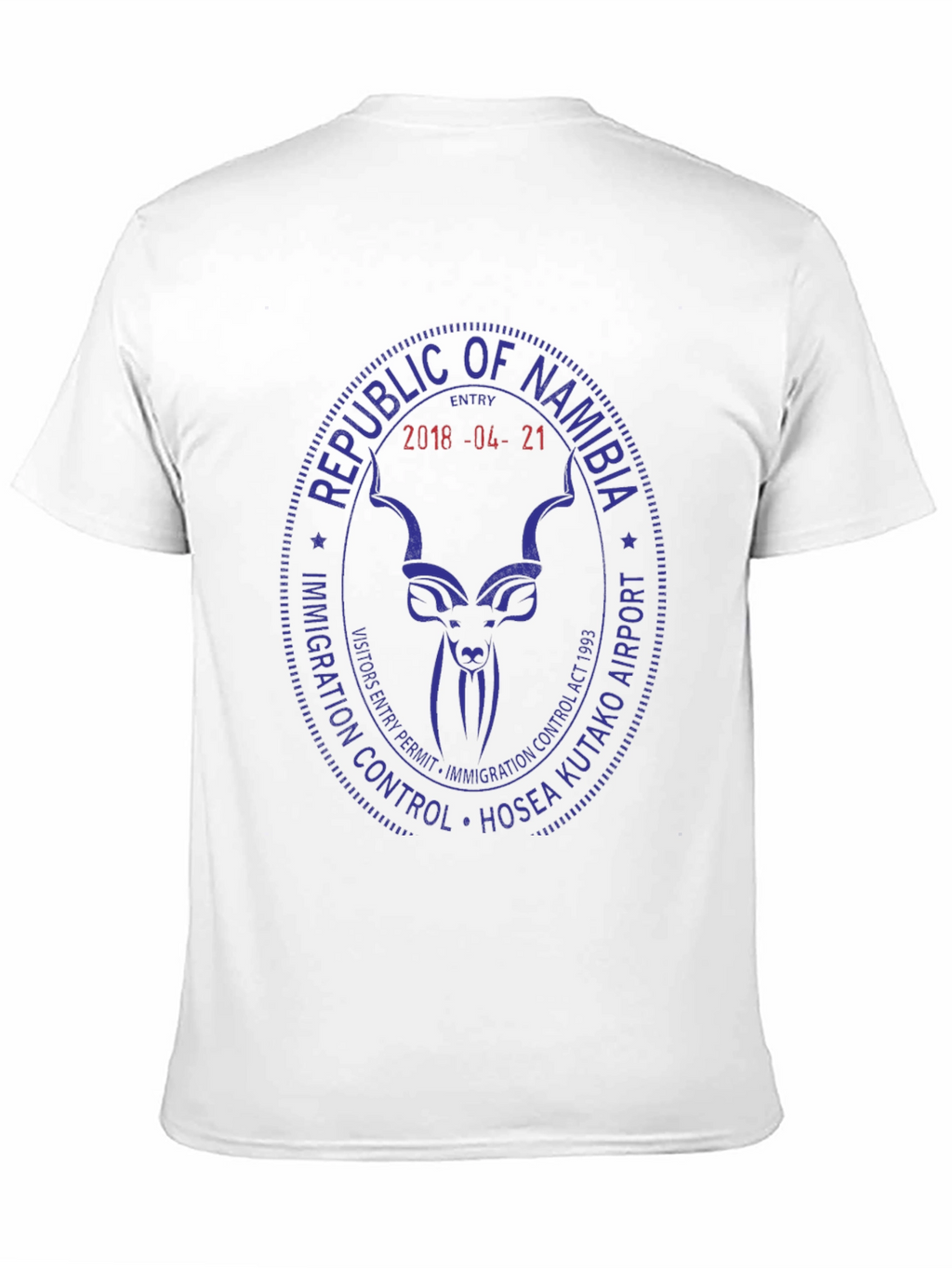 Republic of Namibia T-Shirt - Unique Travel Souvenir