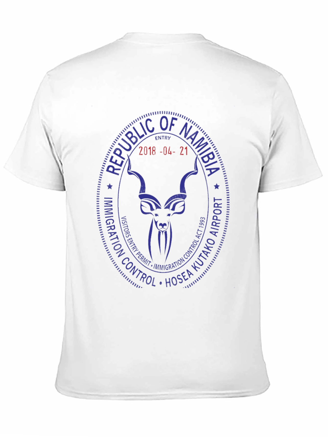 Republic of Namibia T-Shirt - Unique Travel Souvenir